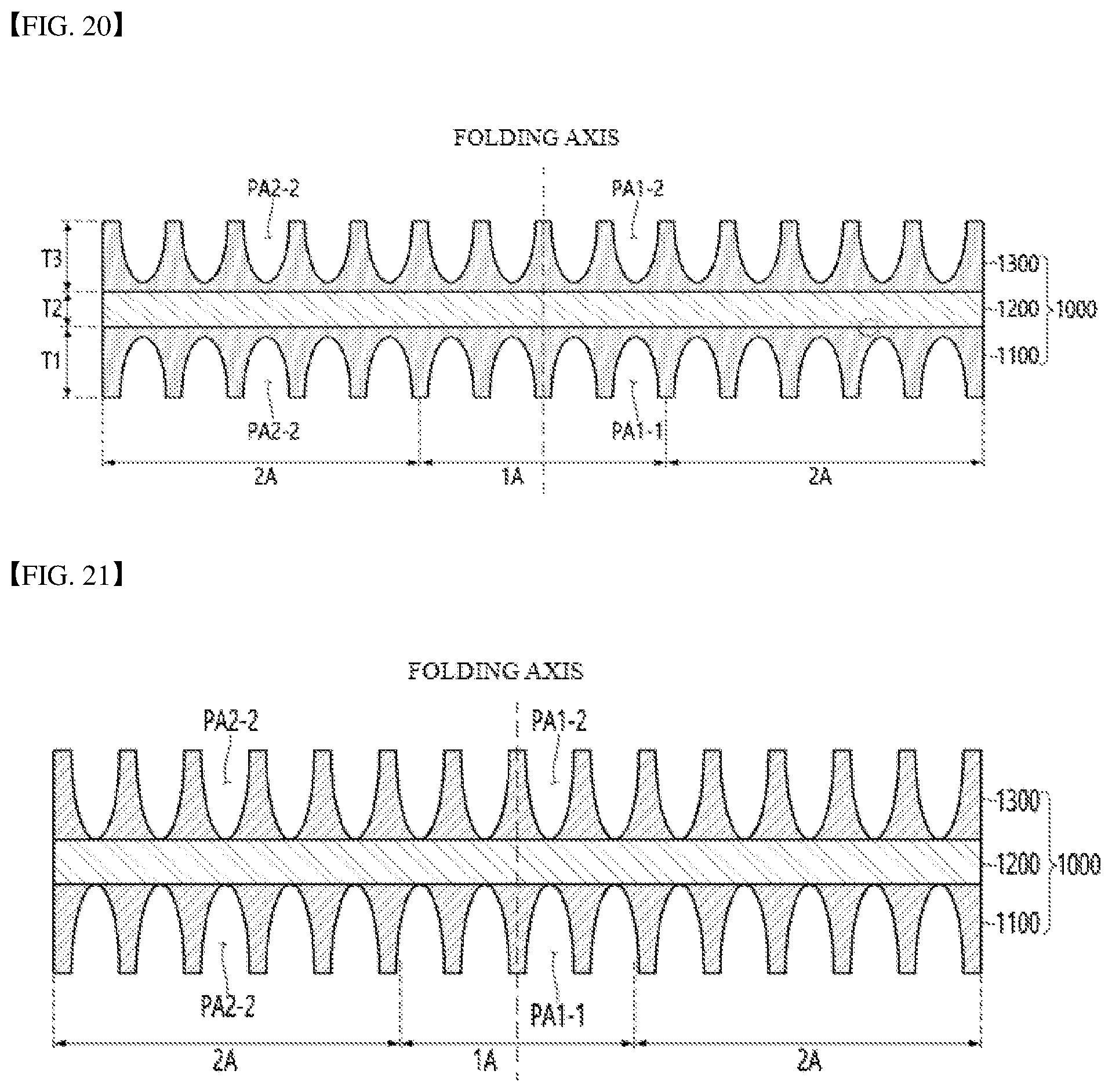Patent US12324134 Figure 12 – Elastic member and display device comprising same