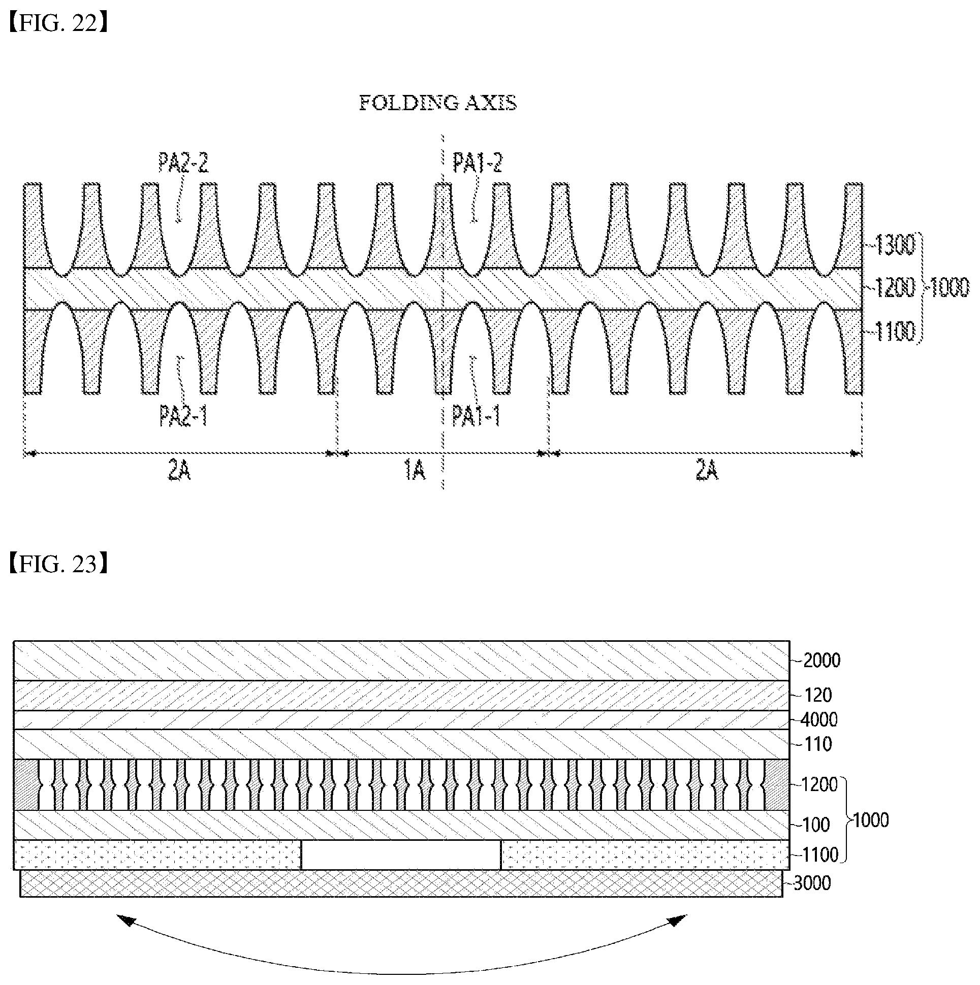 Patent US12324134 Figure 13 – Elastic member and display device comprising same