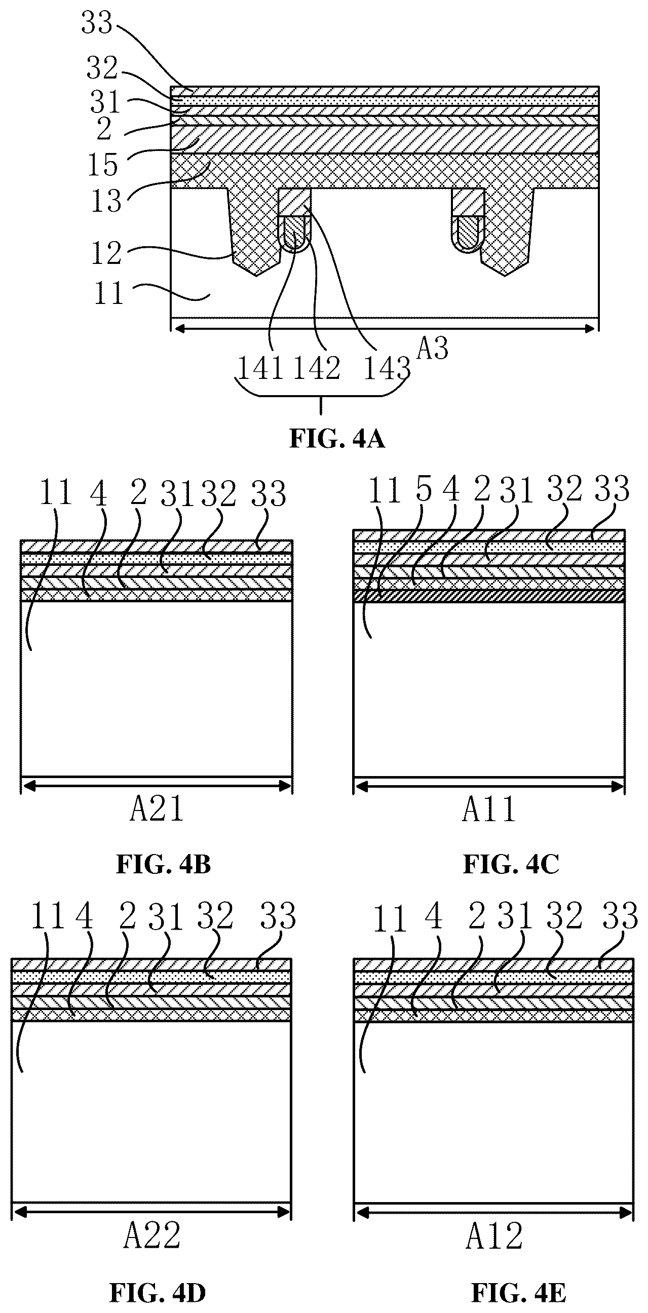 Patent US12324139 Figure 4 – Method for manufacturing semiconductor device and semiconductor device