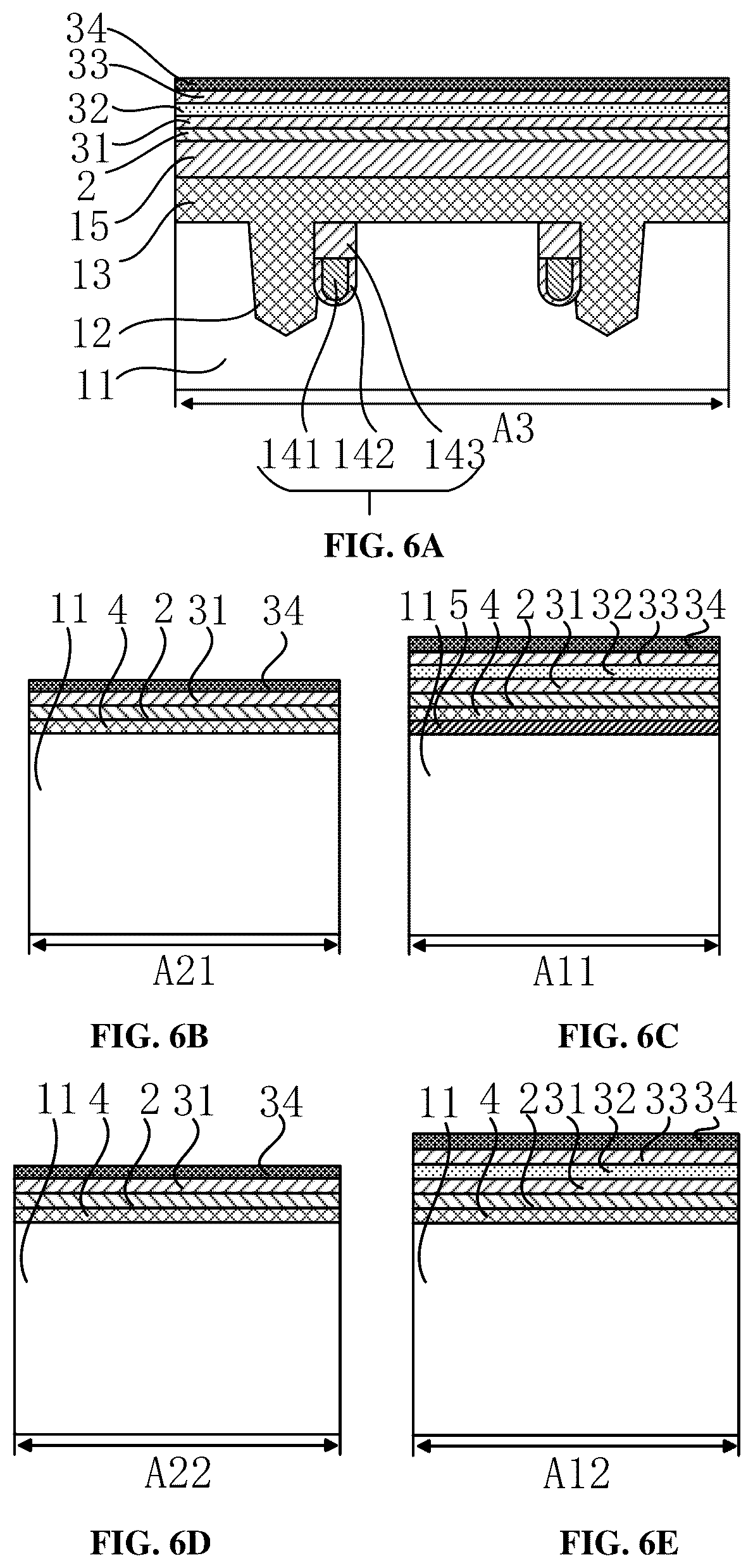 Patent US12324139 Figure 6 – Method for manufacturing semiconductor device and semiconductor device