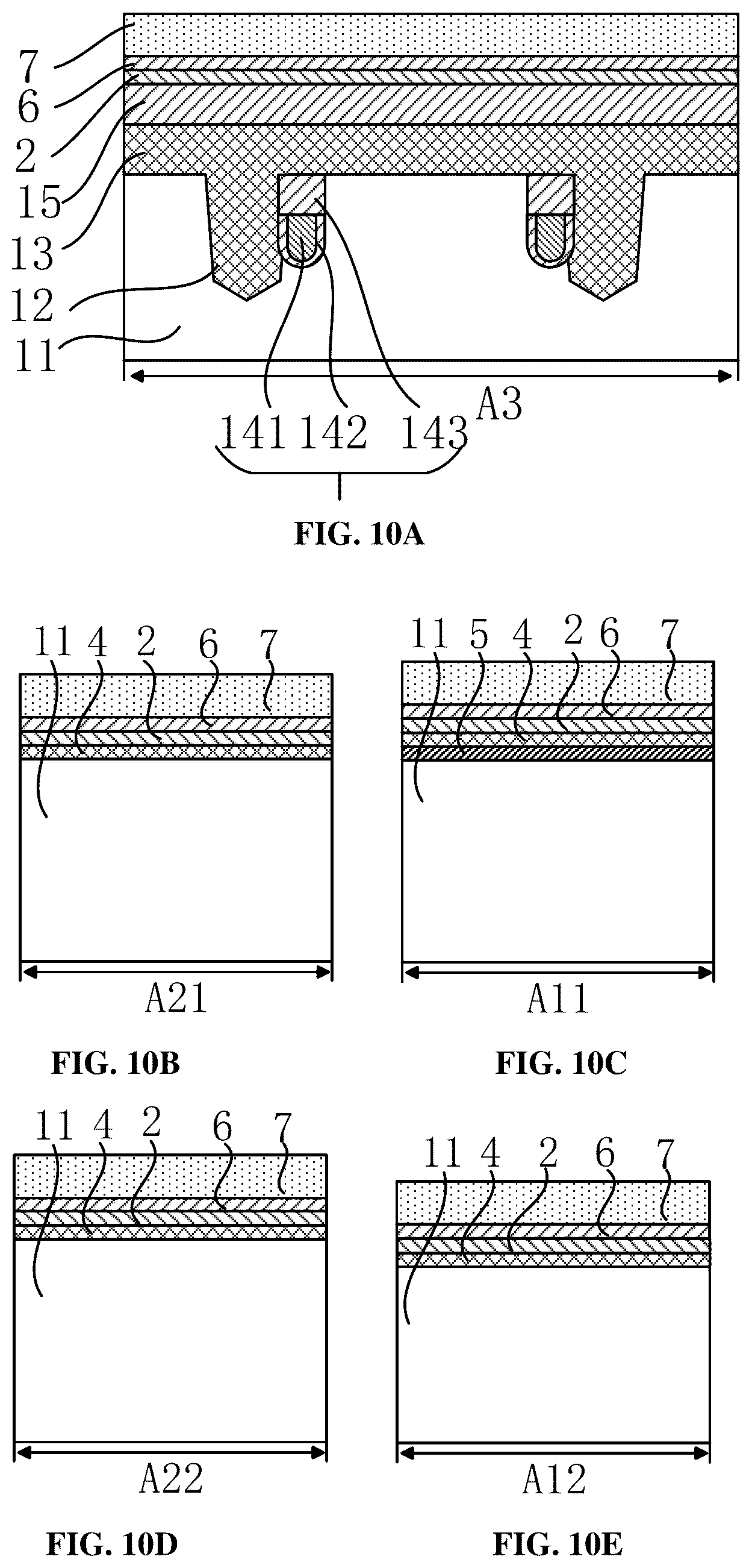 Patent US12324139 Figure 10 – Method for manufacturing semiconductor device and semiconductor device