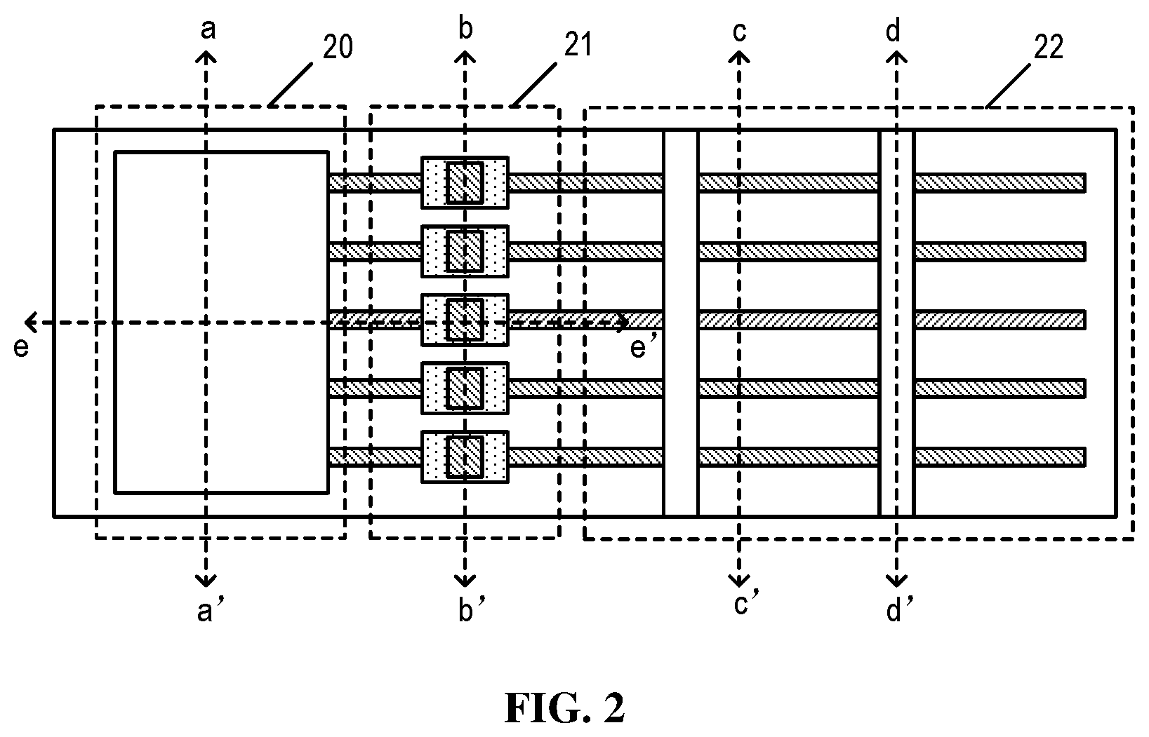Patent US12324141 Figure 2 – Memory and method for forming same