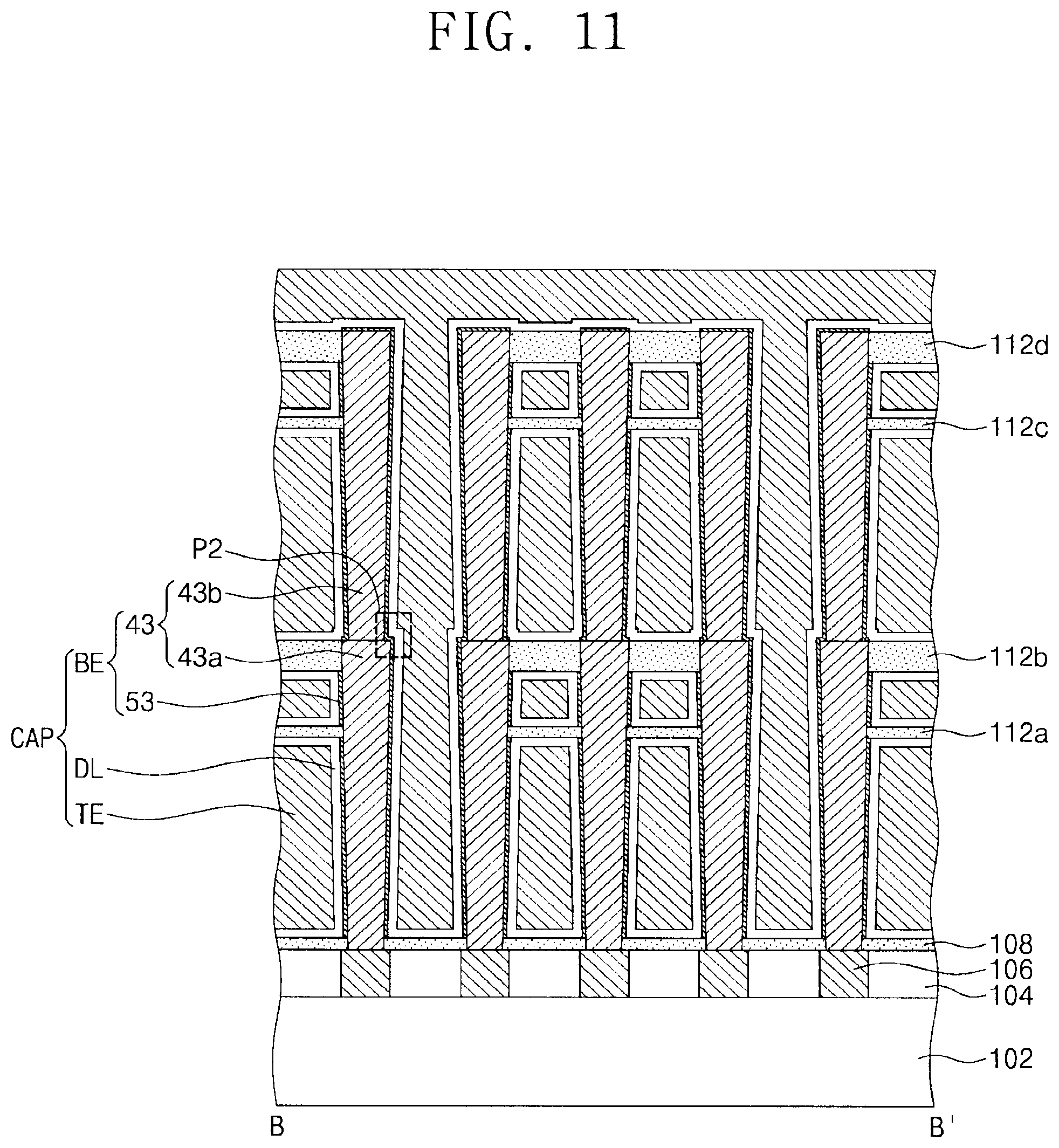 Patent US12324145 Figure 15 – Semiconductor device with capping conductive layer on an electrode and method of fabricating the same