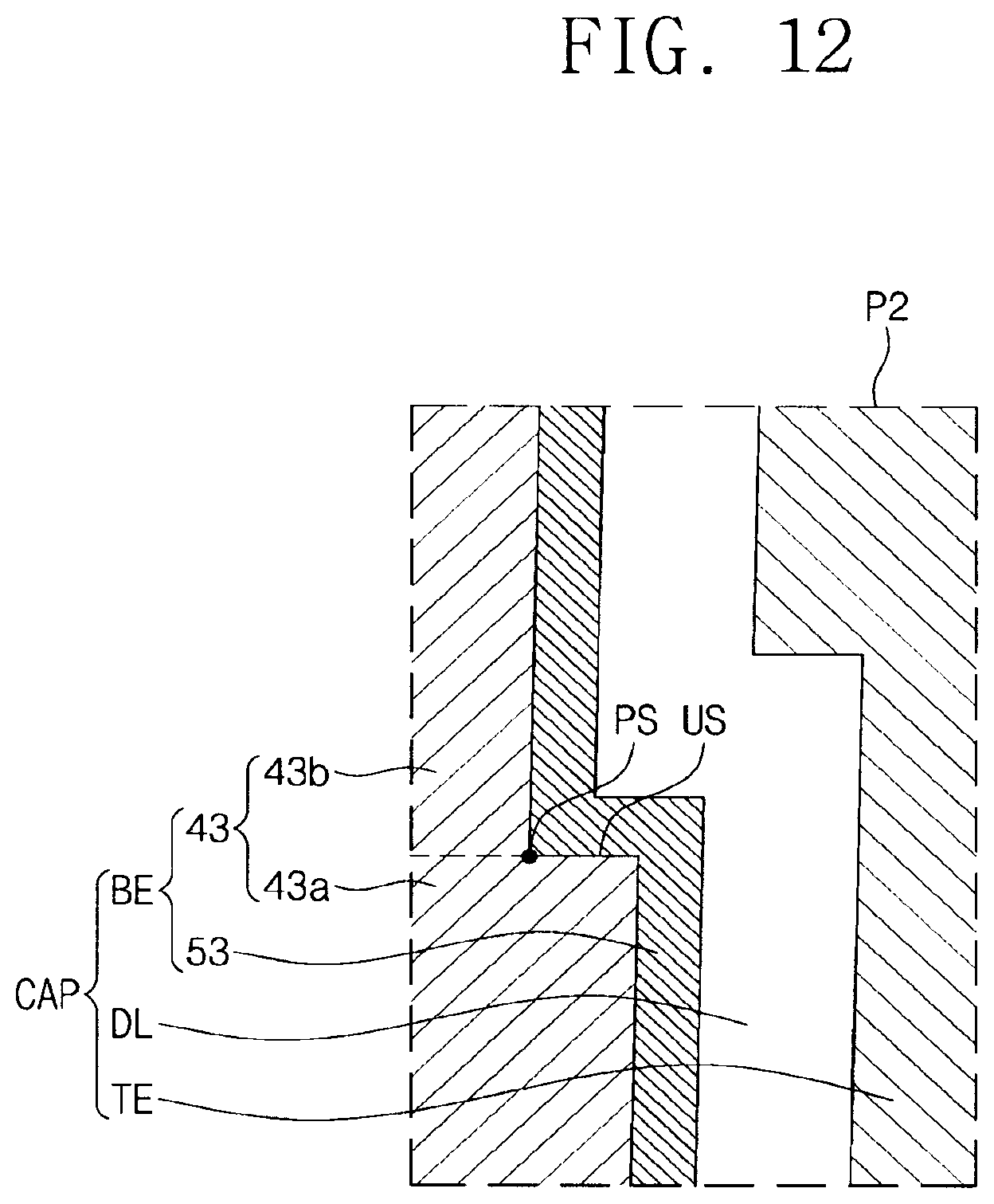 Patent US12324145 Figure 16 – Semiconductor device with capping conductive layer on an electrode and method of fabricating the same