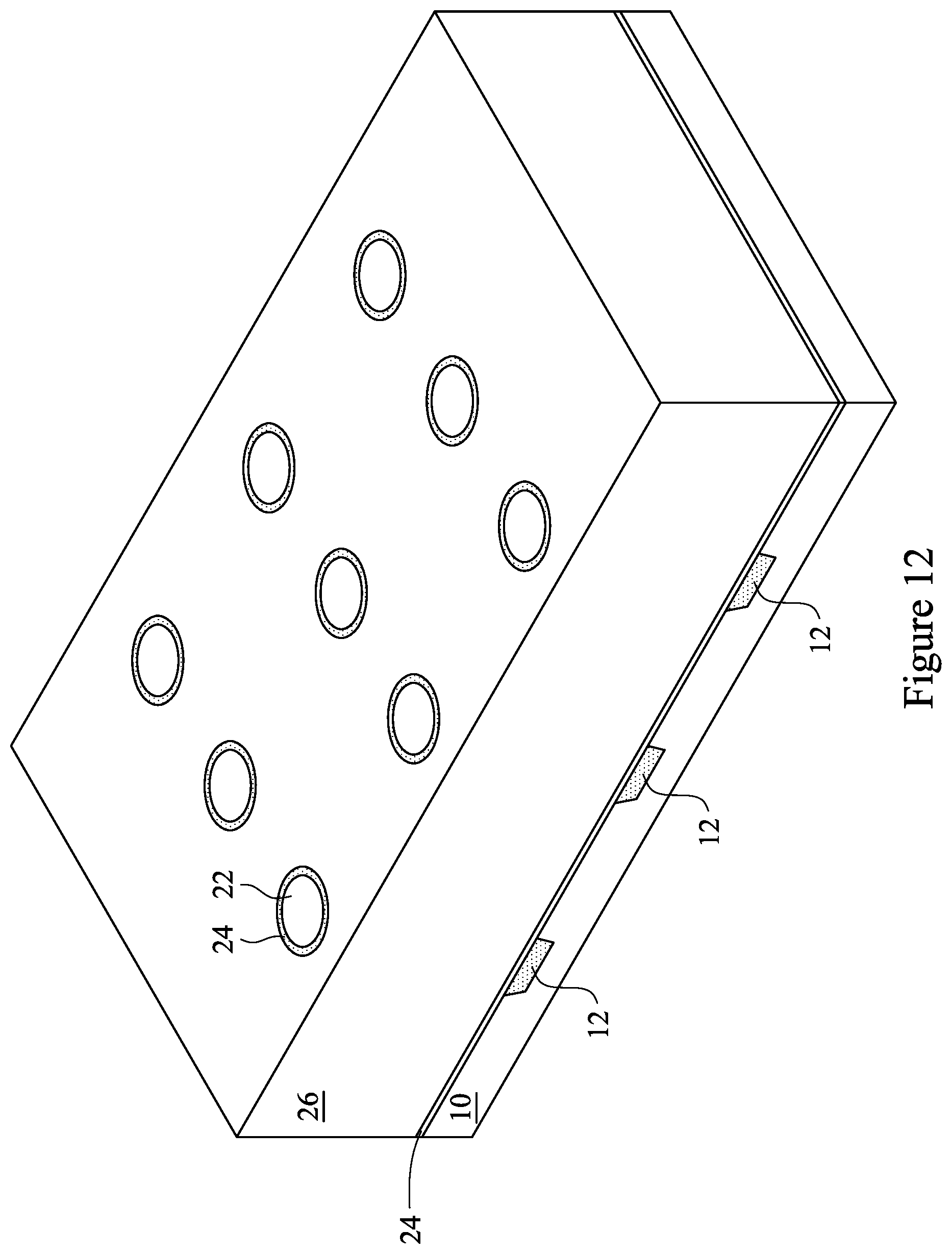 Patent US12324146 Figure 14 – Vertical DRAM structure and method of formation