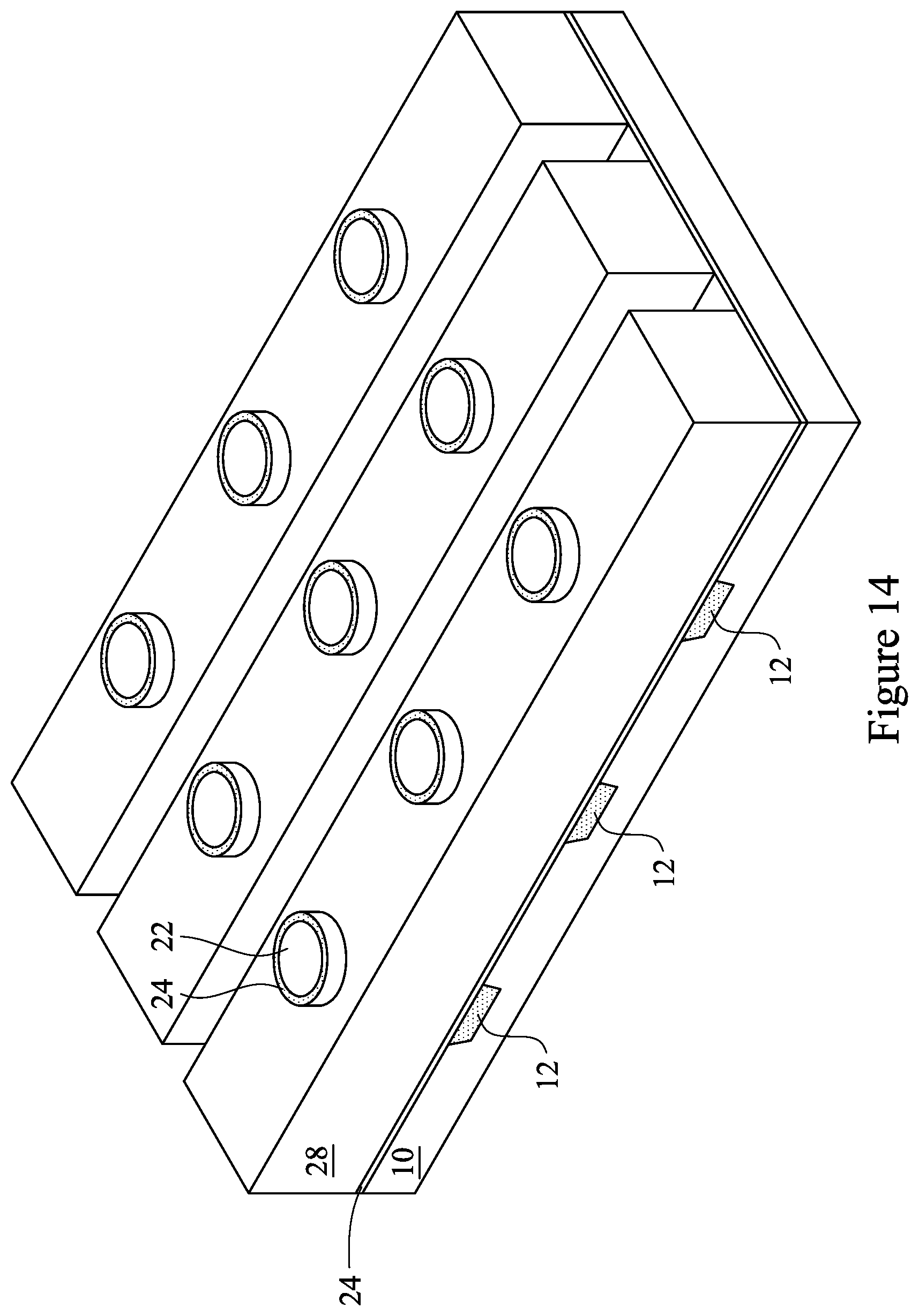 Patent US12324146 Figure 16 – Vertical DRAM structure and method of formation