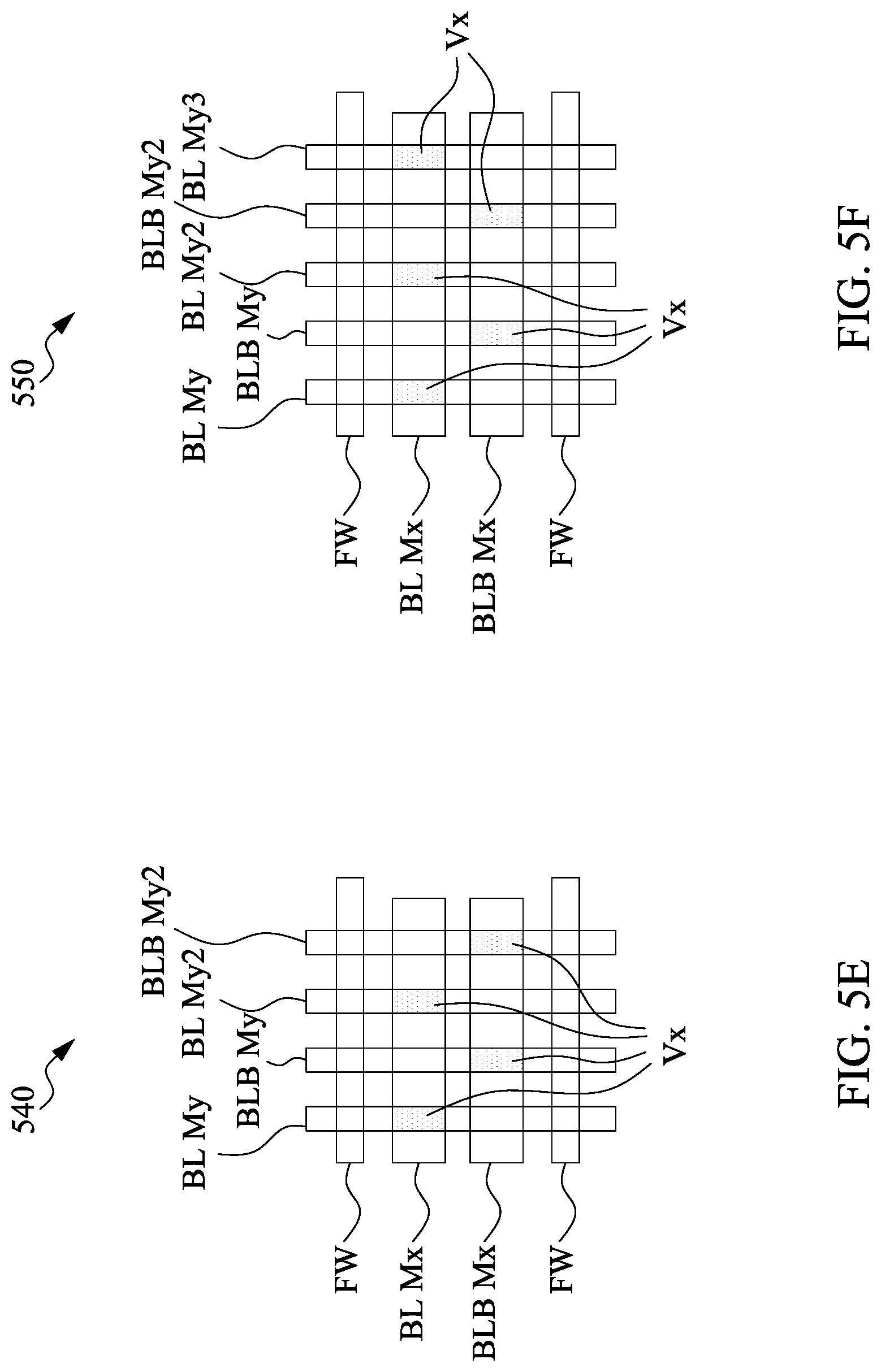 Patent US12324149 Figure 8 – Metal fuse structure by via landing