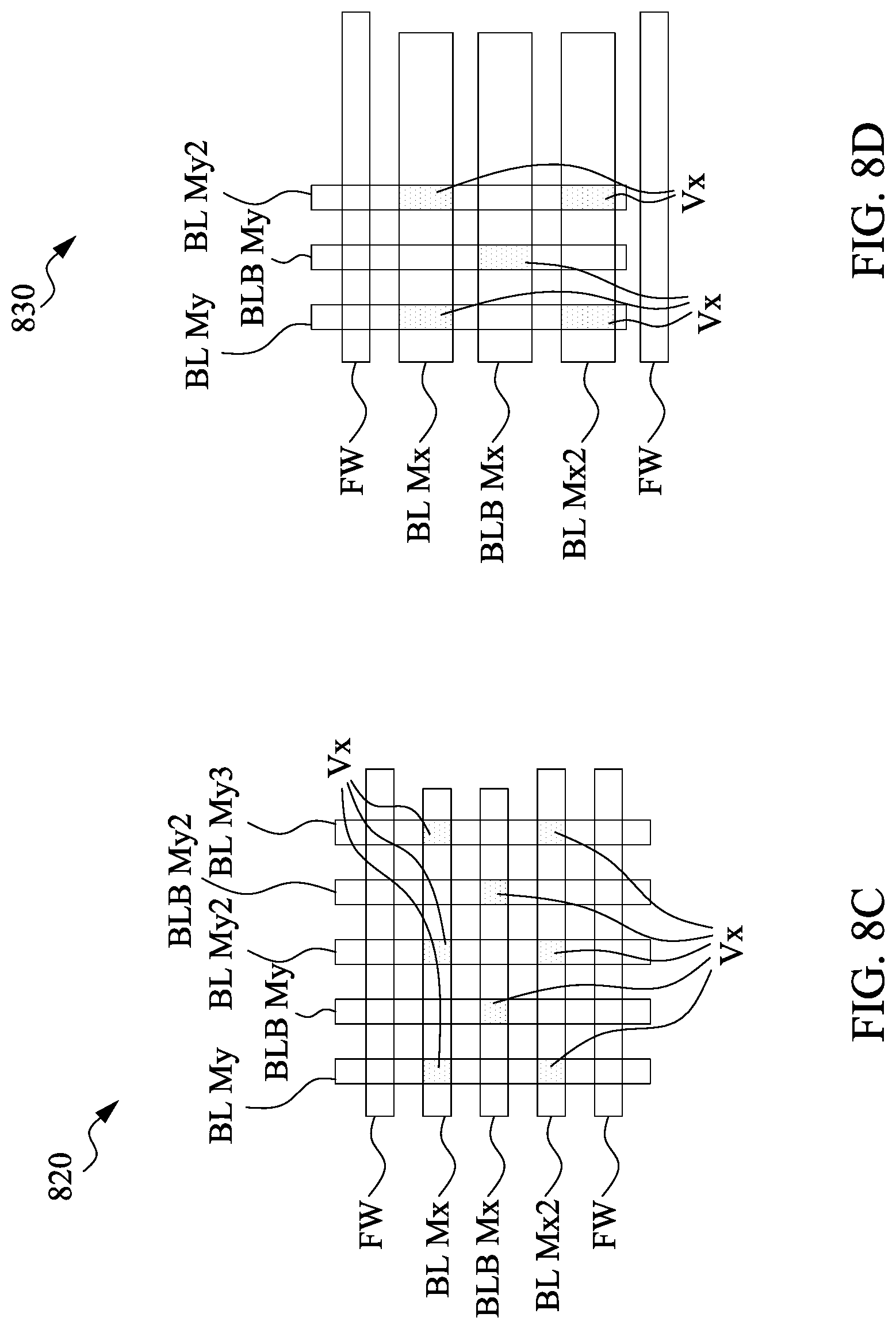 Patent US12324149 Figure 12 – Metal fuse structure by via landing
