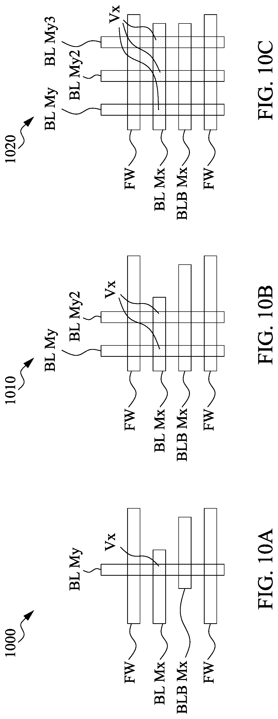 Patent US12324149 Figure 15 – Metal fuse structure by via landing