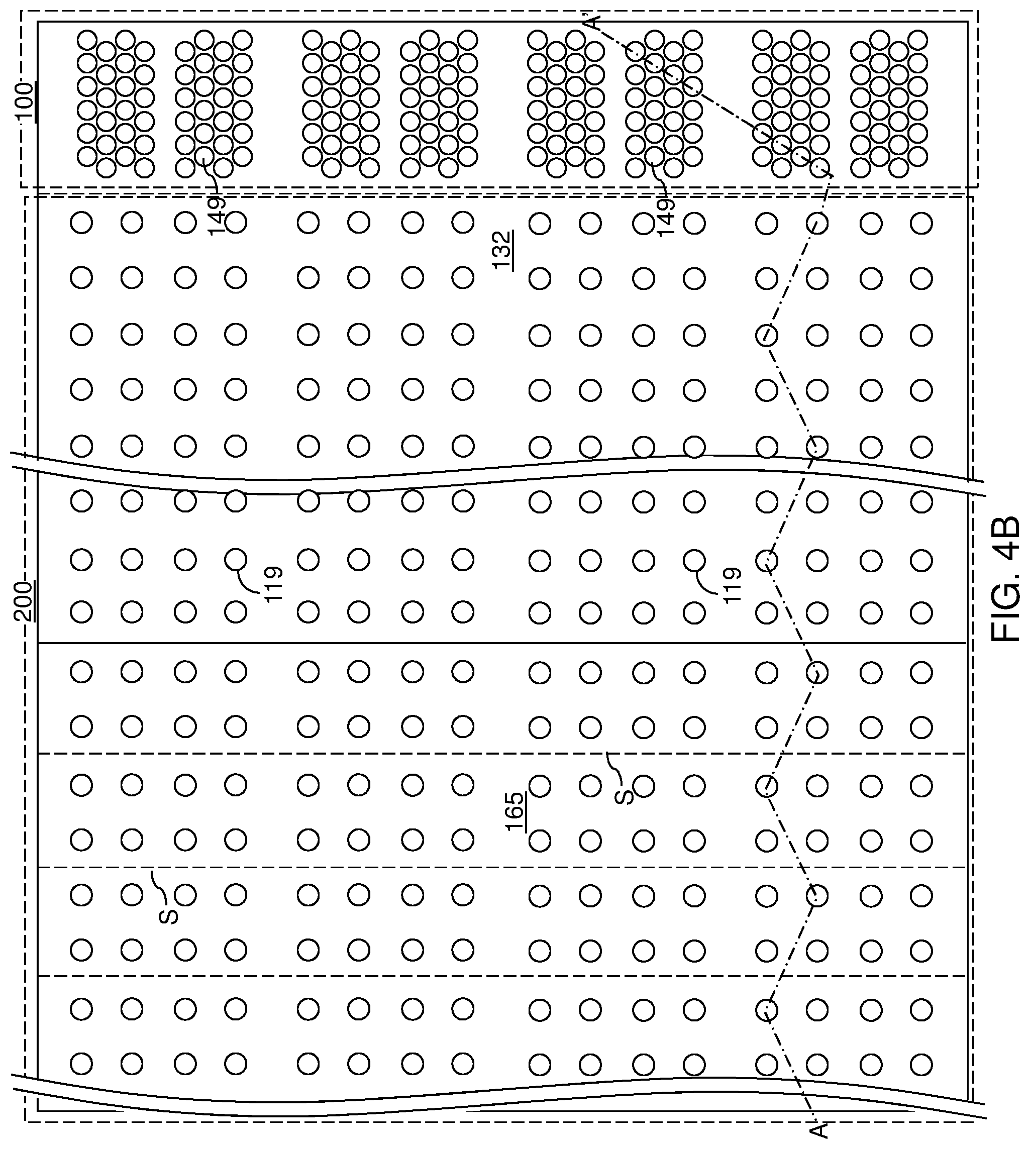 Patent US12324150 Figure 5 – Method of making a multi-tier memory device with rounded joint structures