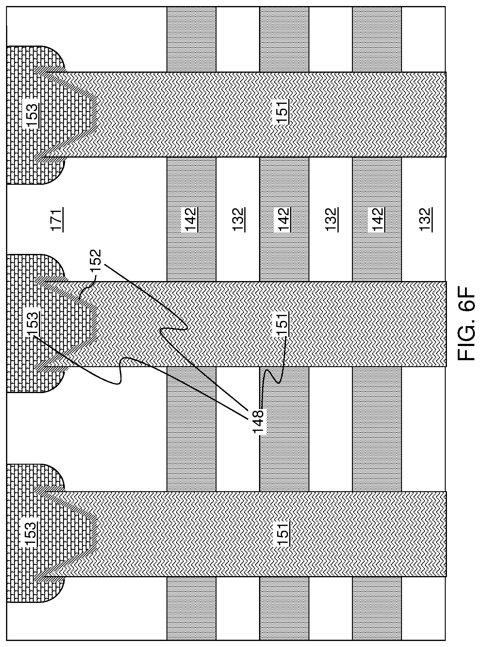 Patent US12324150 Figure 12 – Method of making a multi-tier memory device with rounded joint structures