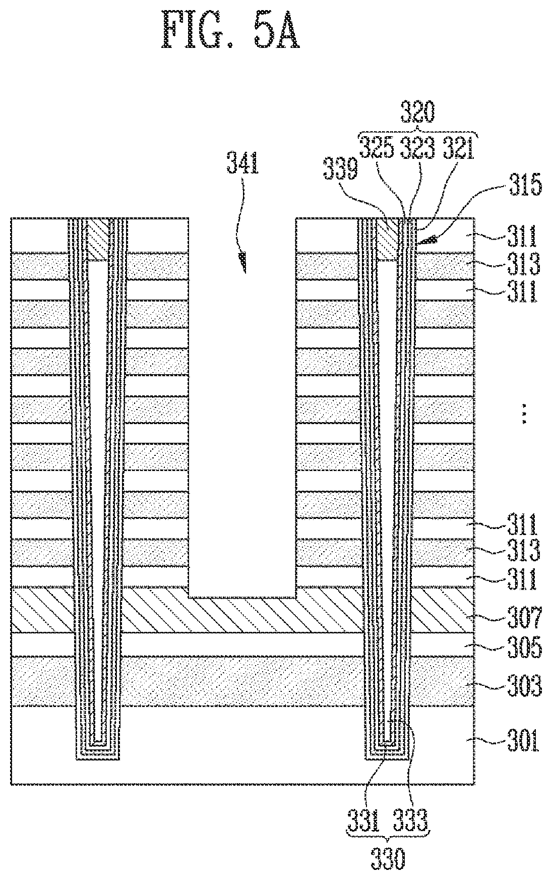Patent US12324151 Figure 9 – Semiconductor memory device and manufacturing method of semiconductor memory device