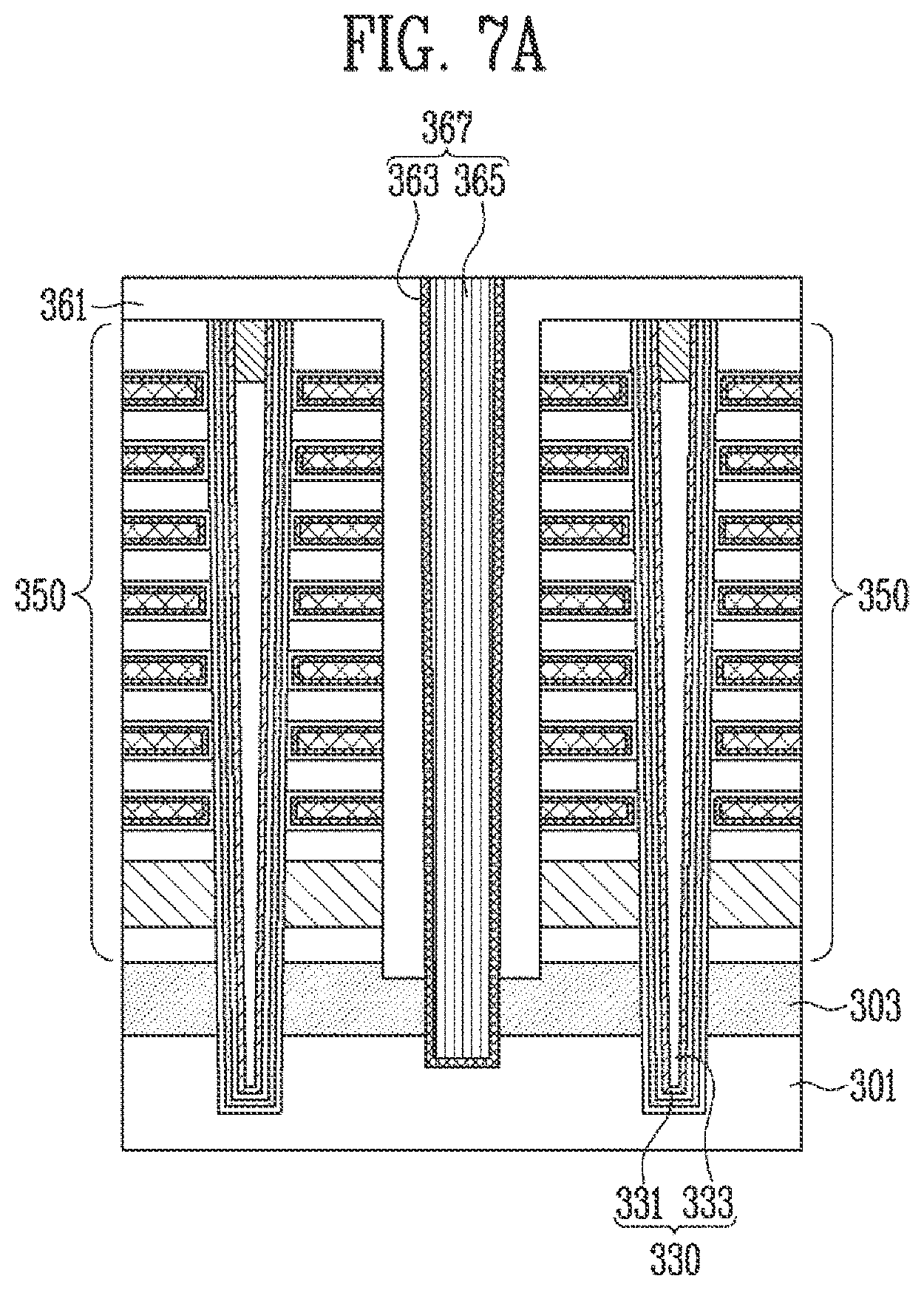 Patent US12324151 Figure 13 – Semiconductor memory device and manufacturing method of semiconductor memory device