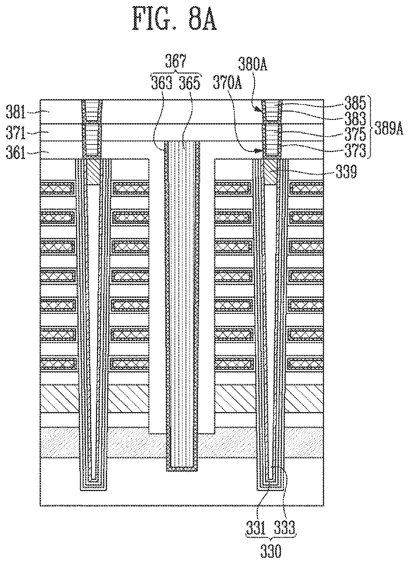 Patent US12324151 Figure 15 – Semiconductor memory device and manufacturing method of semiconductor memory device