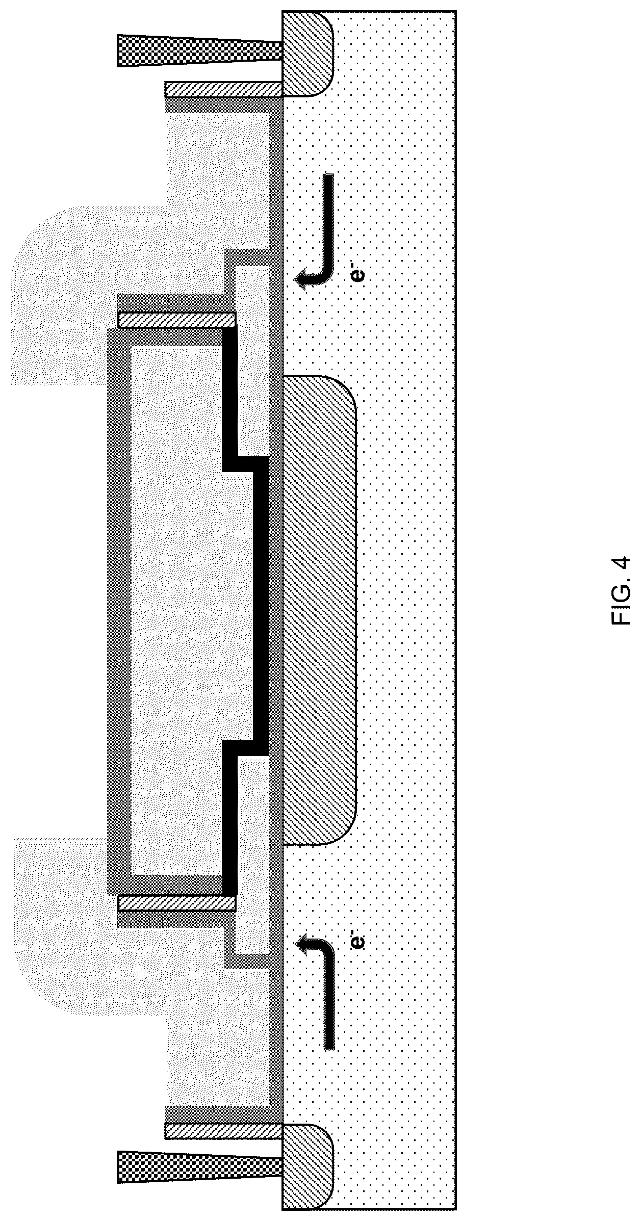 Patent US12324152 Figure 4 – Memory cells with three-dimensional gate coupling and methods of forming thereof