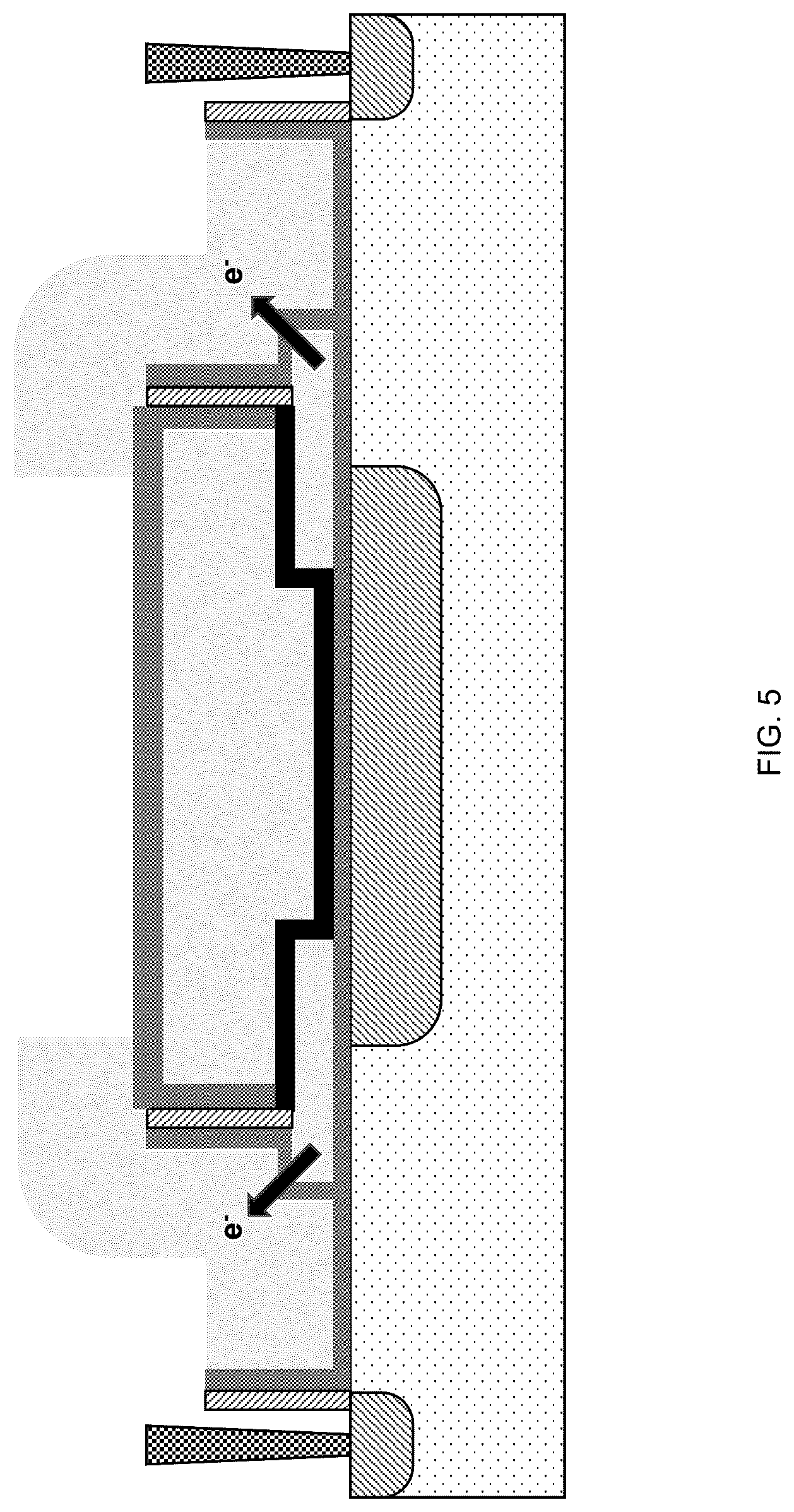 Patent US12324152 Figure 5 – Memory cells with three-dimensional gate coupling and methods of forming thereof