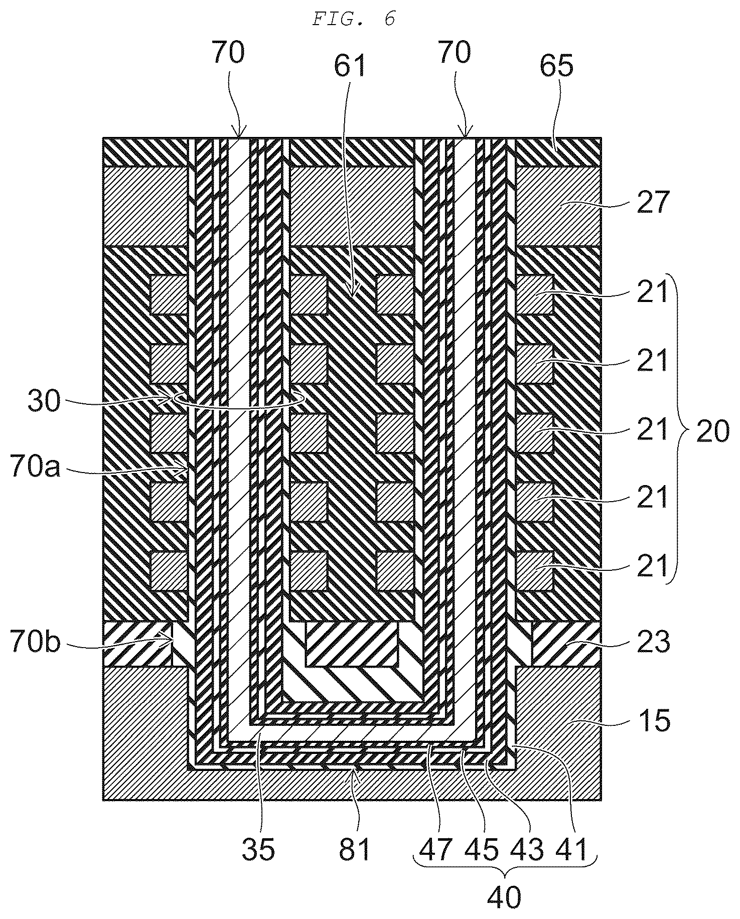 Patent US12324155 Figure 6 – Non-volatile storage device