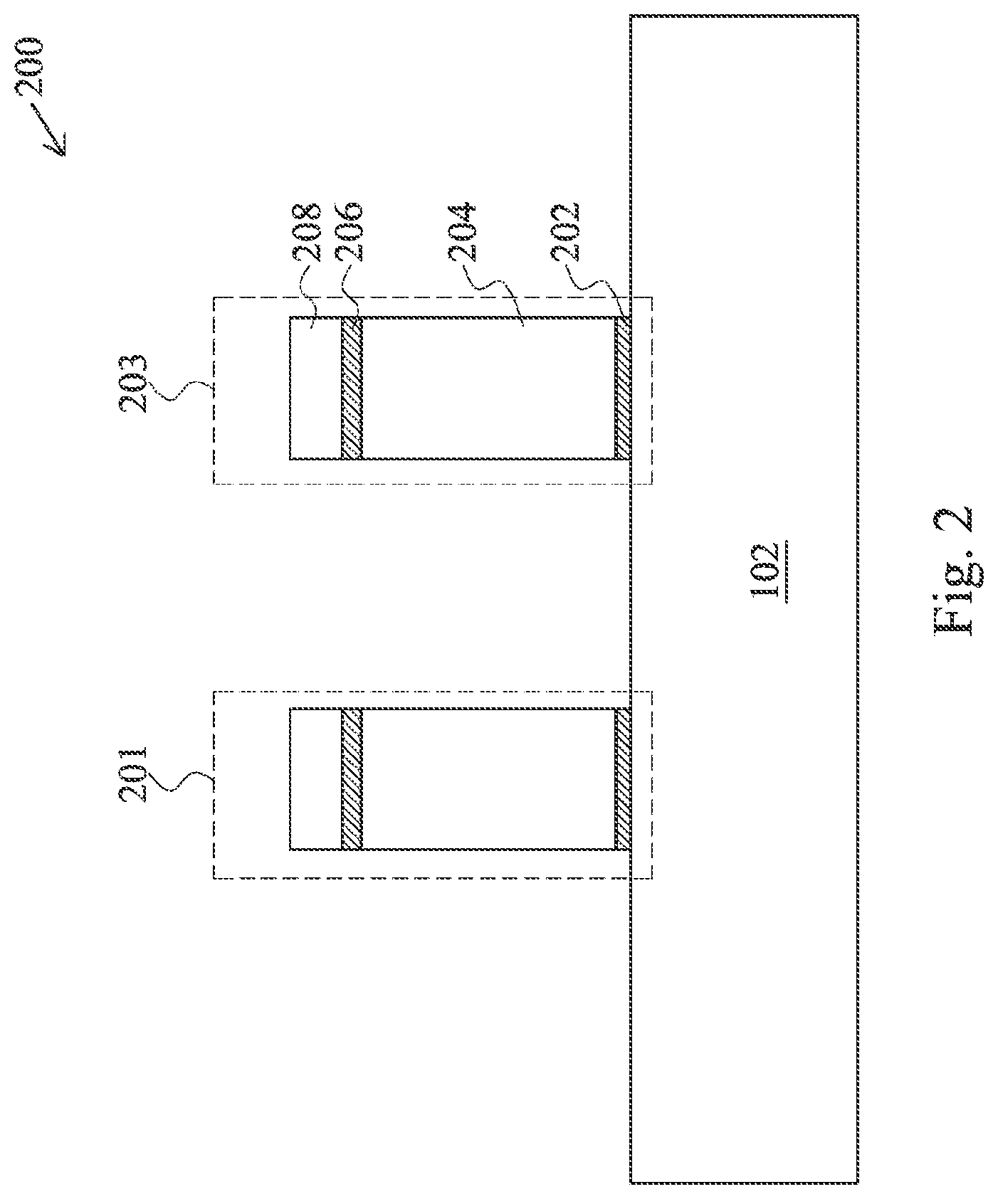 Patent US12324156 Figure 2 – Memory devices and method of fabricating same