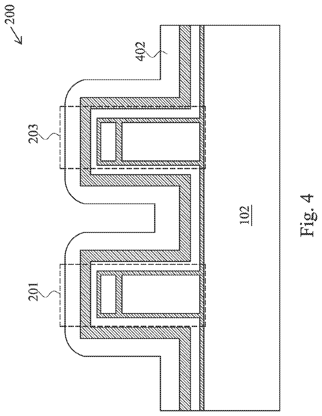 Patent US12324156 Figure 4 – Memory devices and method of fabricating same