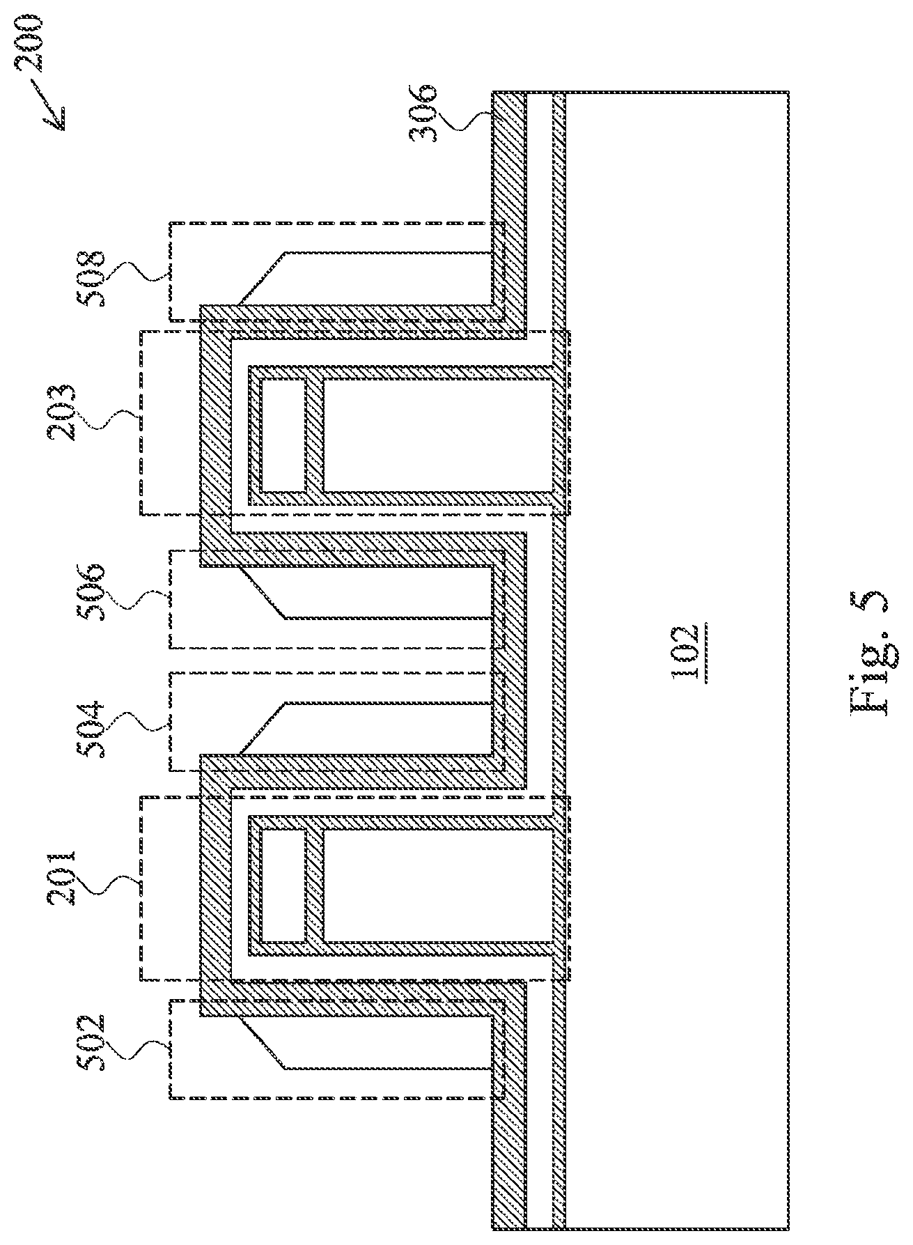 Patent US12324156 Figure 5 – Memory devices and method of fabricating same