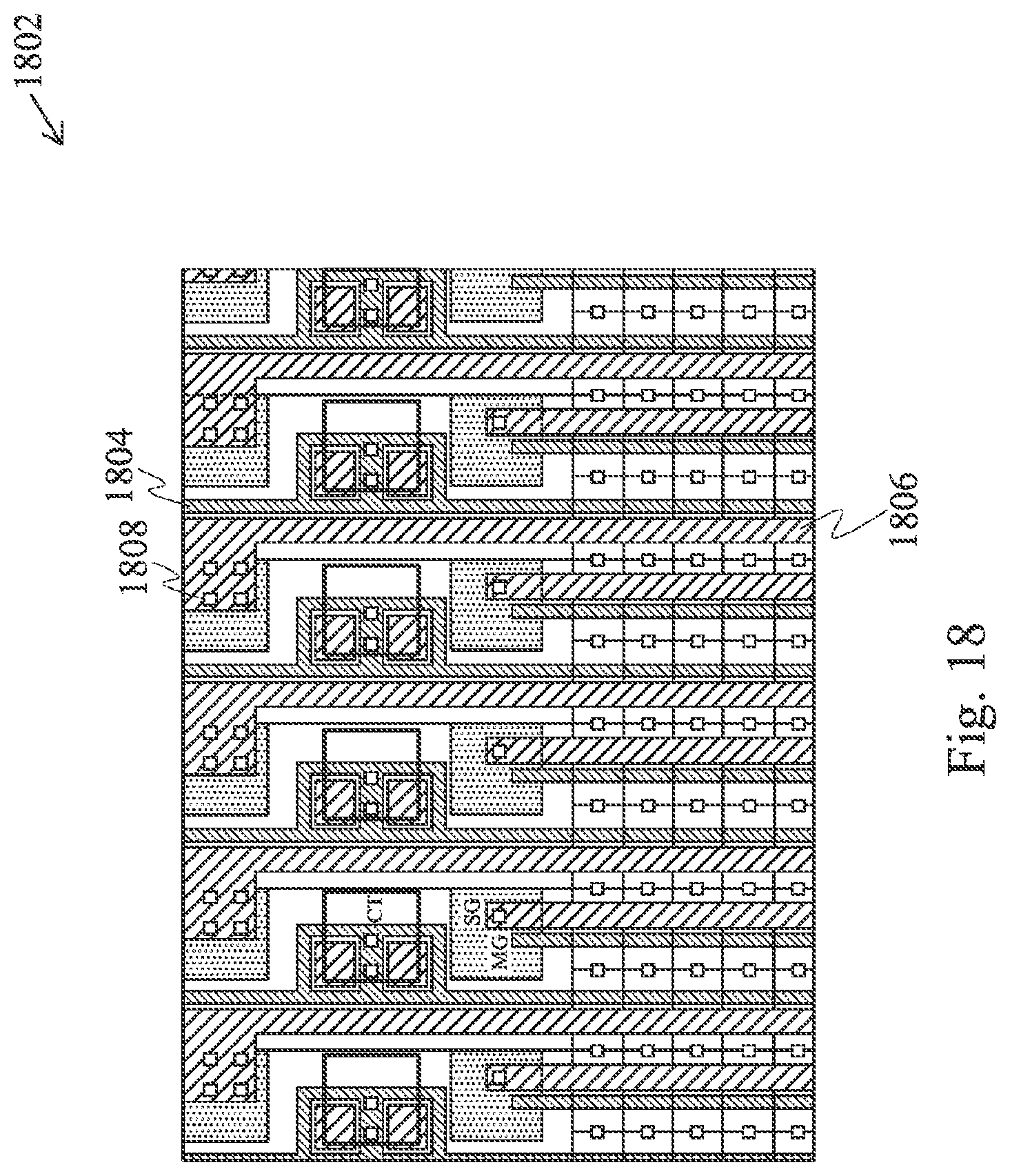 Patent US12324156 Figure 19 – Memory devices and method of fabricating same