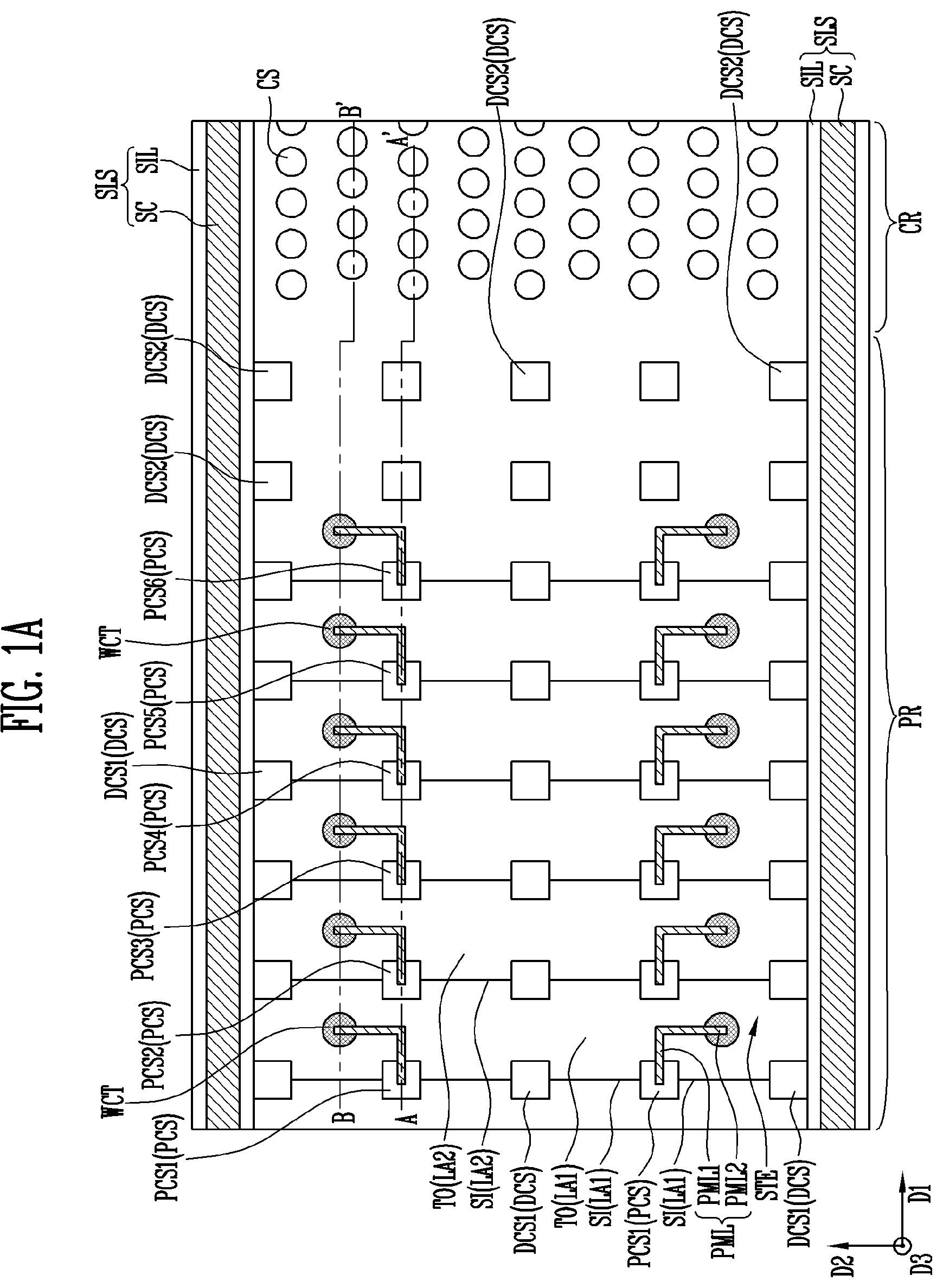 Patent US12324160 Figure 1 – Semiconductor memory device and manufacturing method thereof