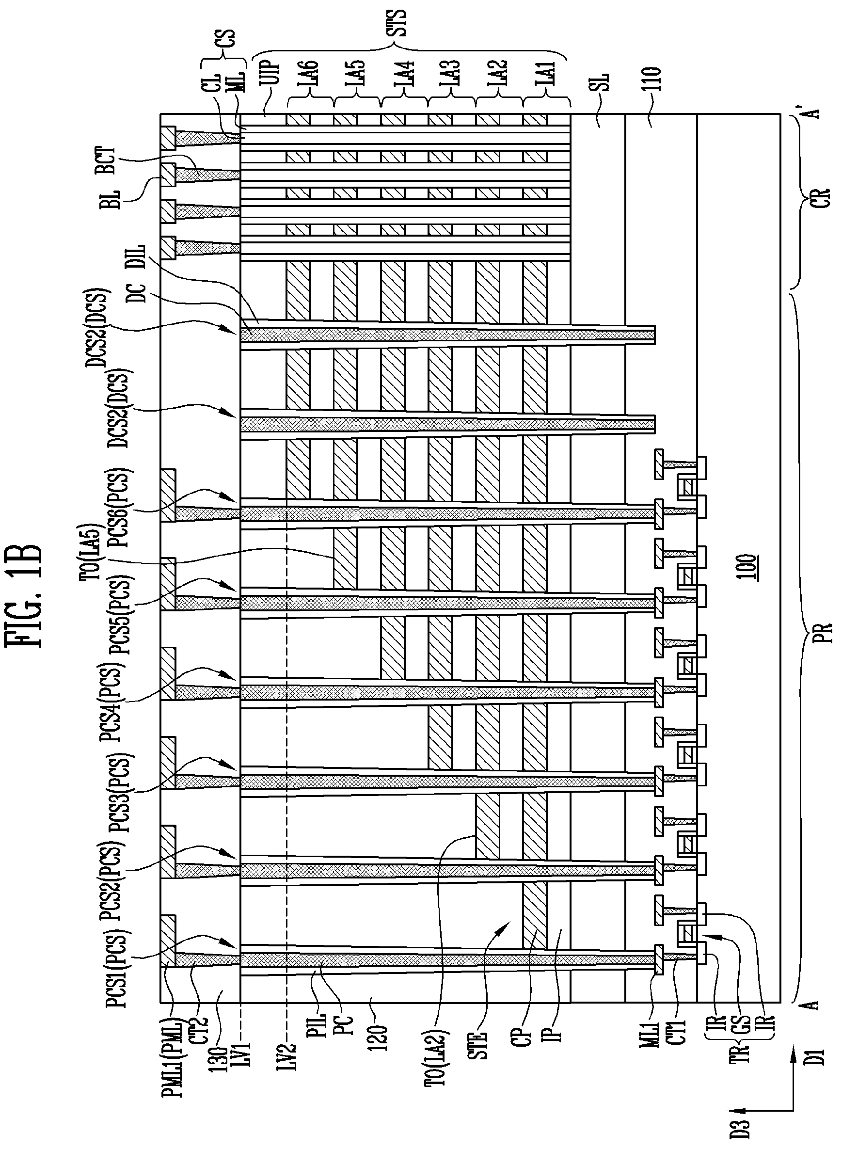 Patent US12324160 Figure 2 – Semiconductor memory device and manufacturing method thereof