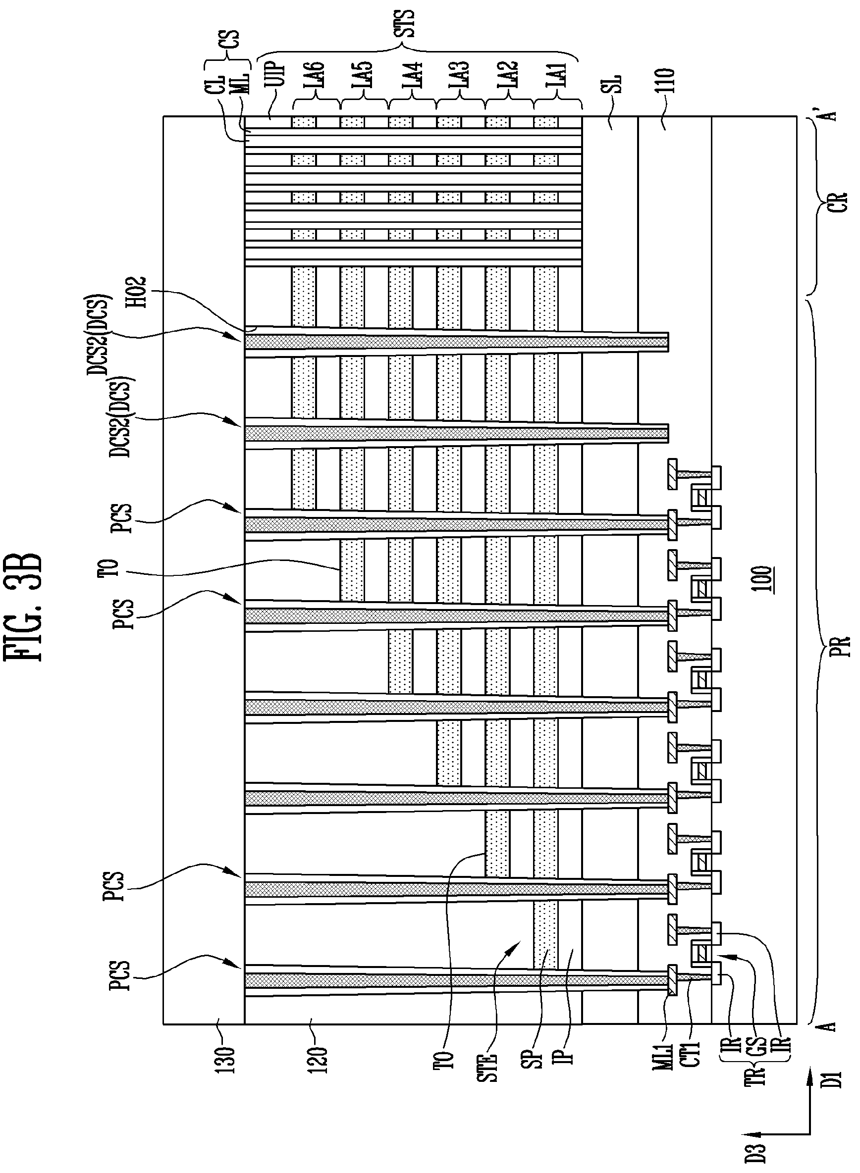 Patent US12324160 Figure 7 – Semiconductor memory device and manufacturing method thereof