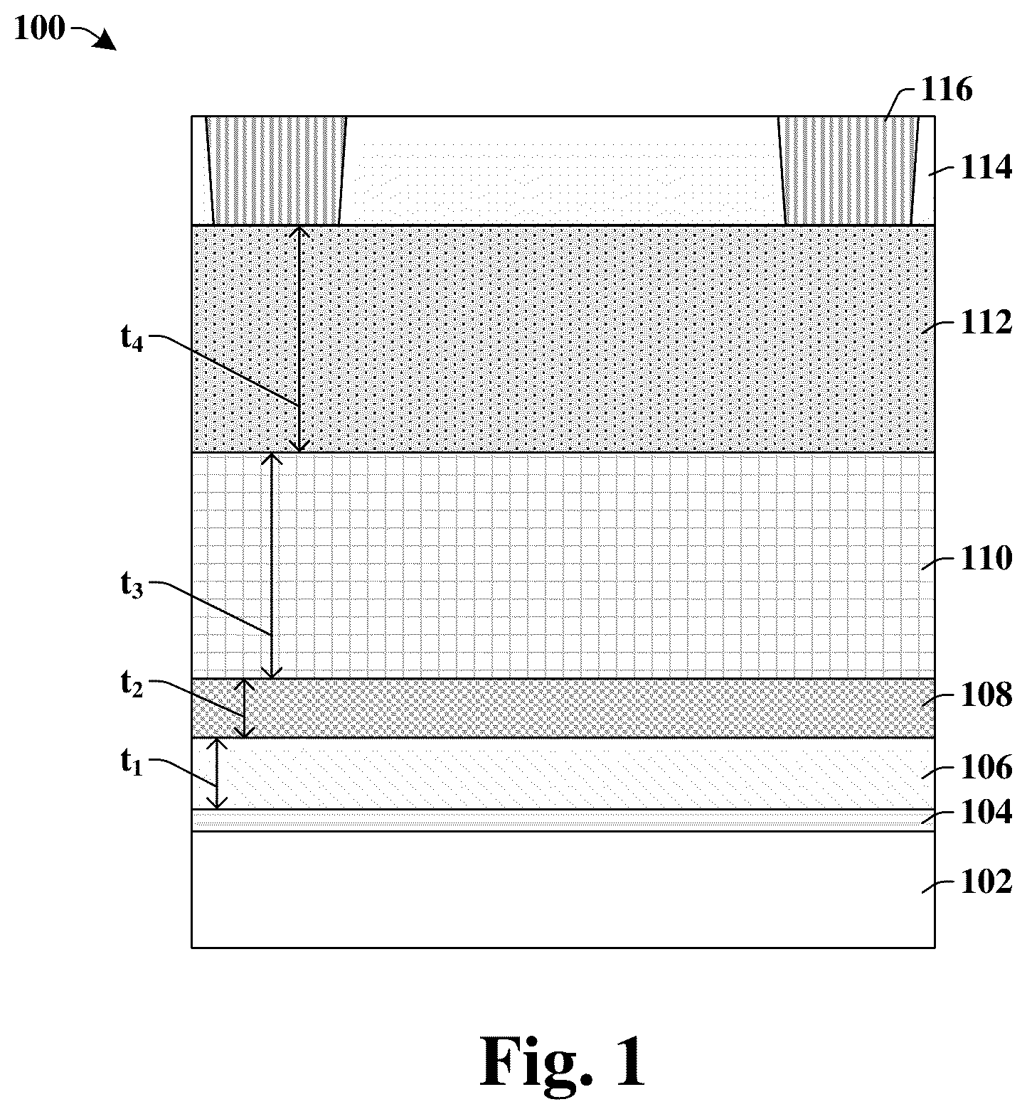 Patent US12324161 Figure 1 – Annealed seed layer to improve ferroelectric properties of memory layer