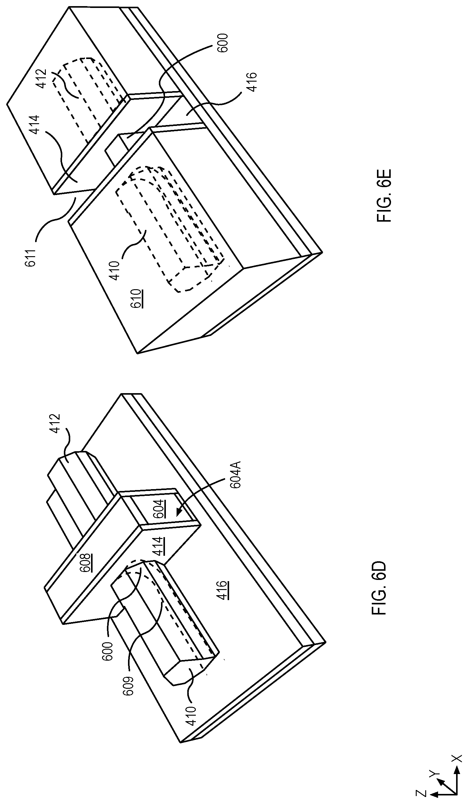 Patent US12324162 Figure 10 – Stacked capacitors with shared electrodes and methods of fabrication
