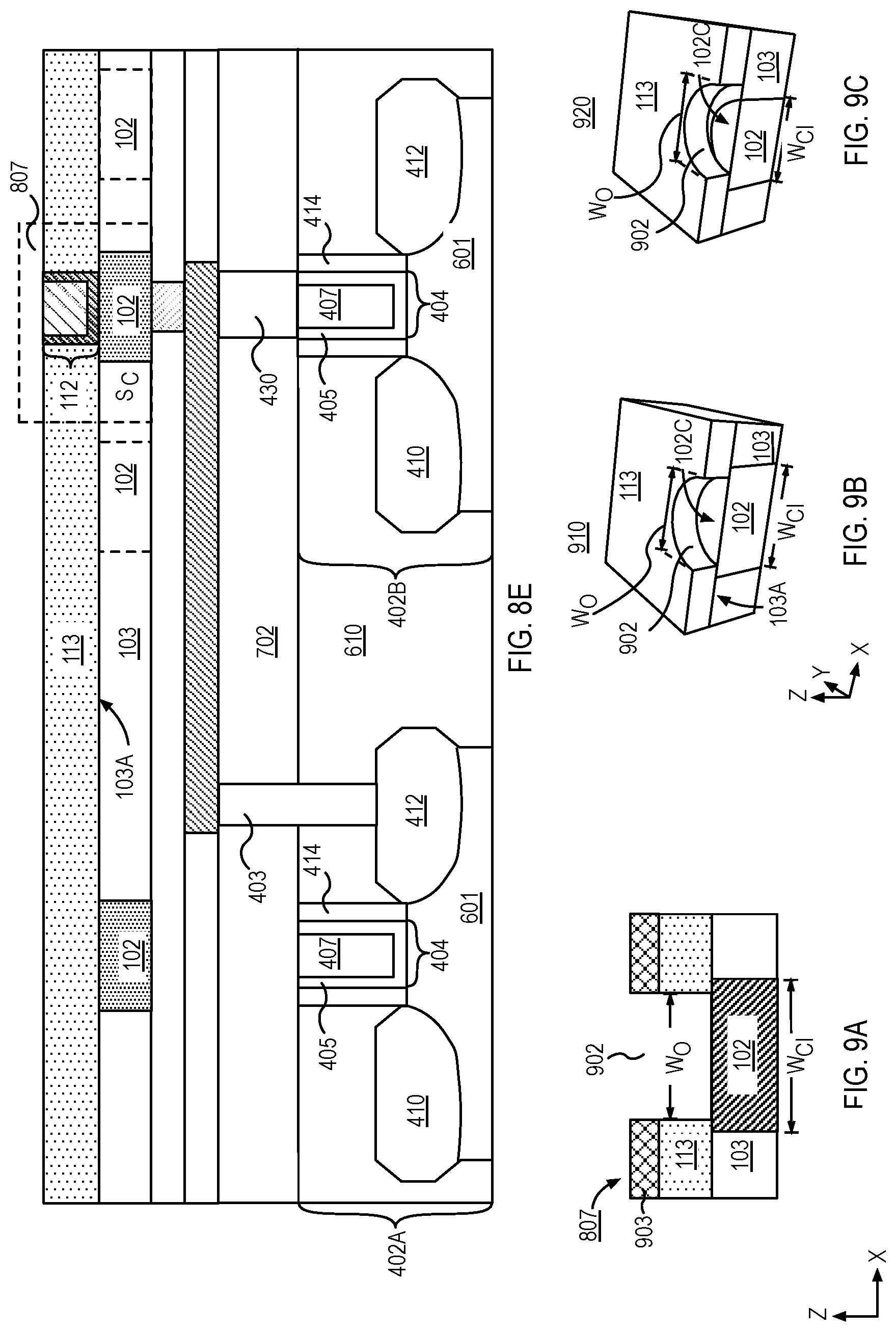 Patent US12324162 Figure 14 – Stacked capacitors with shared electrodes and methods of fabrication