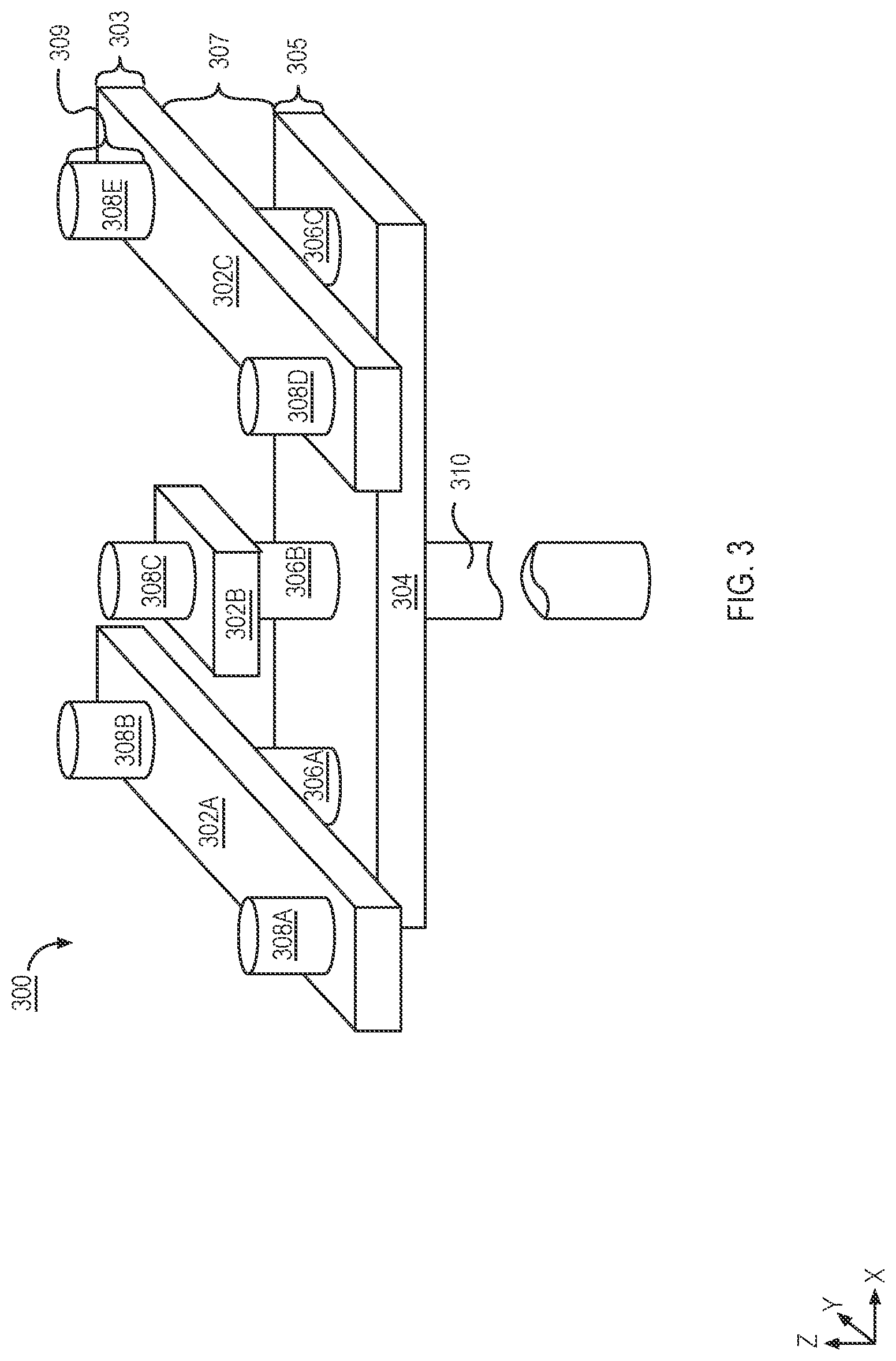 Patent US12324163 Figure 6 – Planar capacitors with shared electrode and methods of fabrication