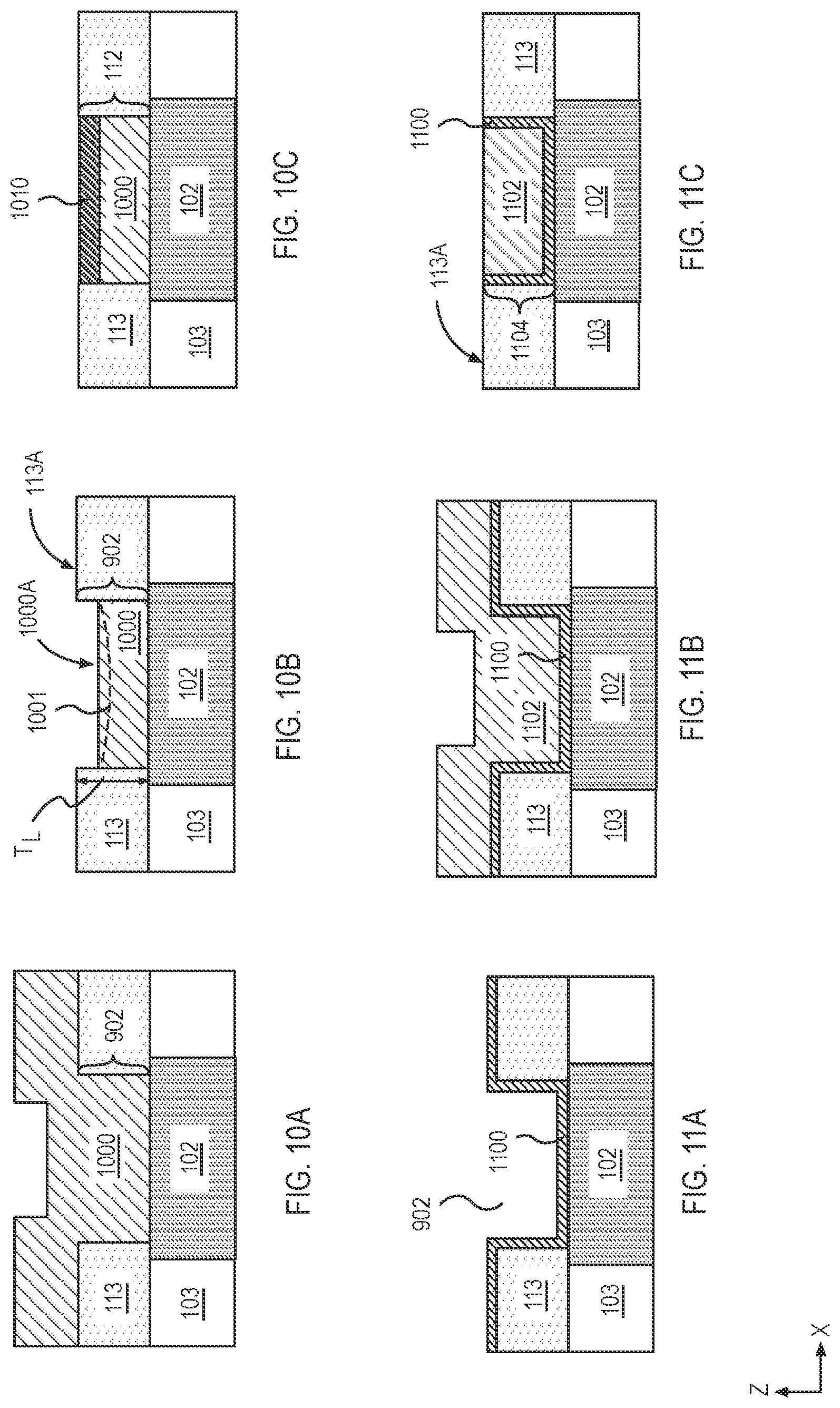 Patent US12324163 Figure 15 – Planar capacitors with shared electrode and methods of fabrication