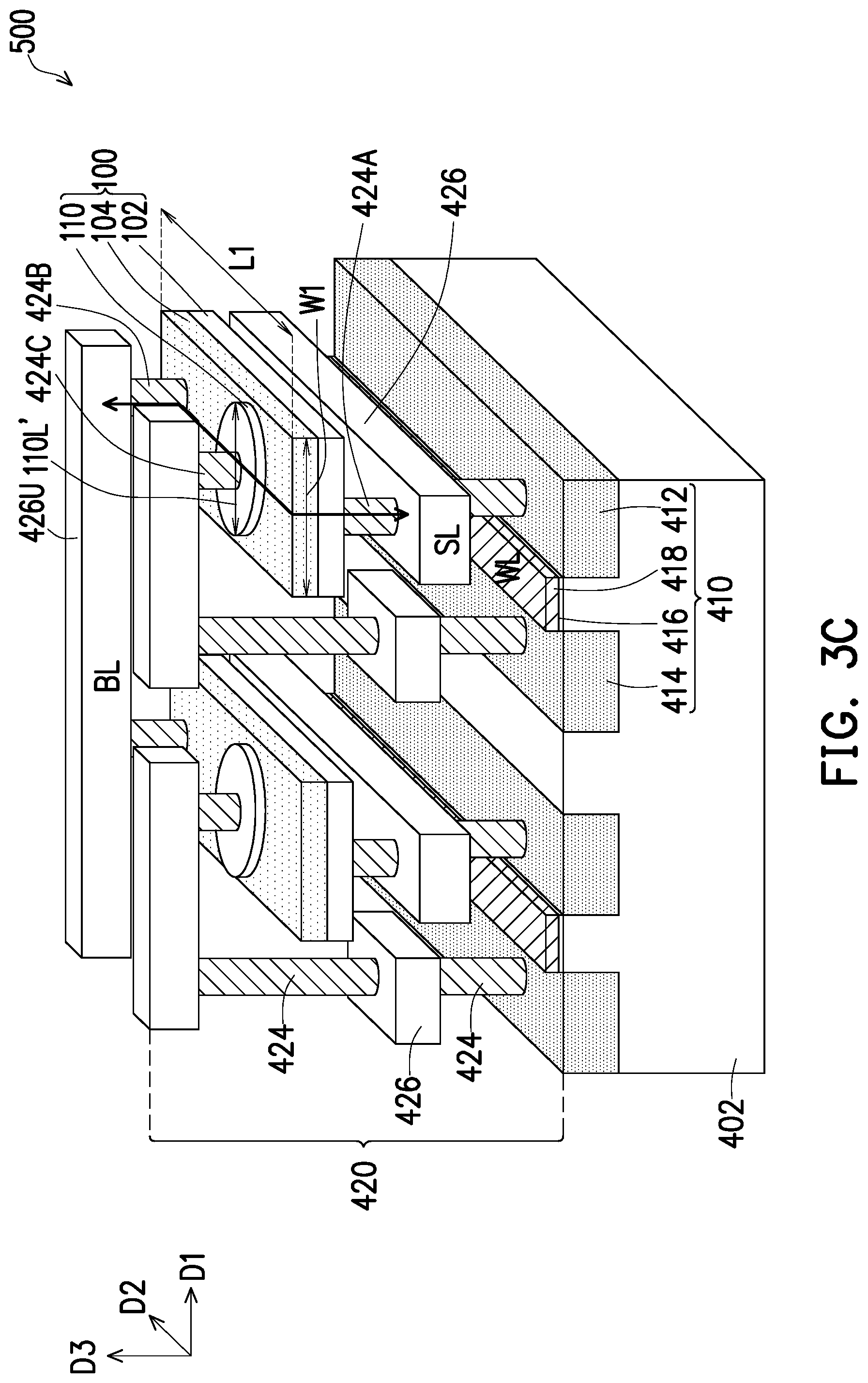 Patent US12324165 Figure 6 – Methods of writing and forming memory device