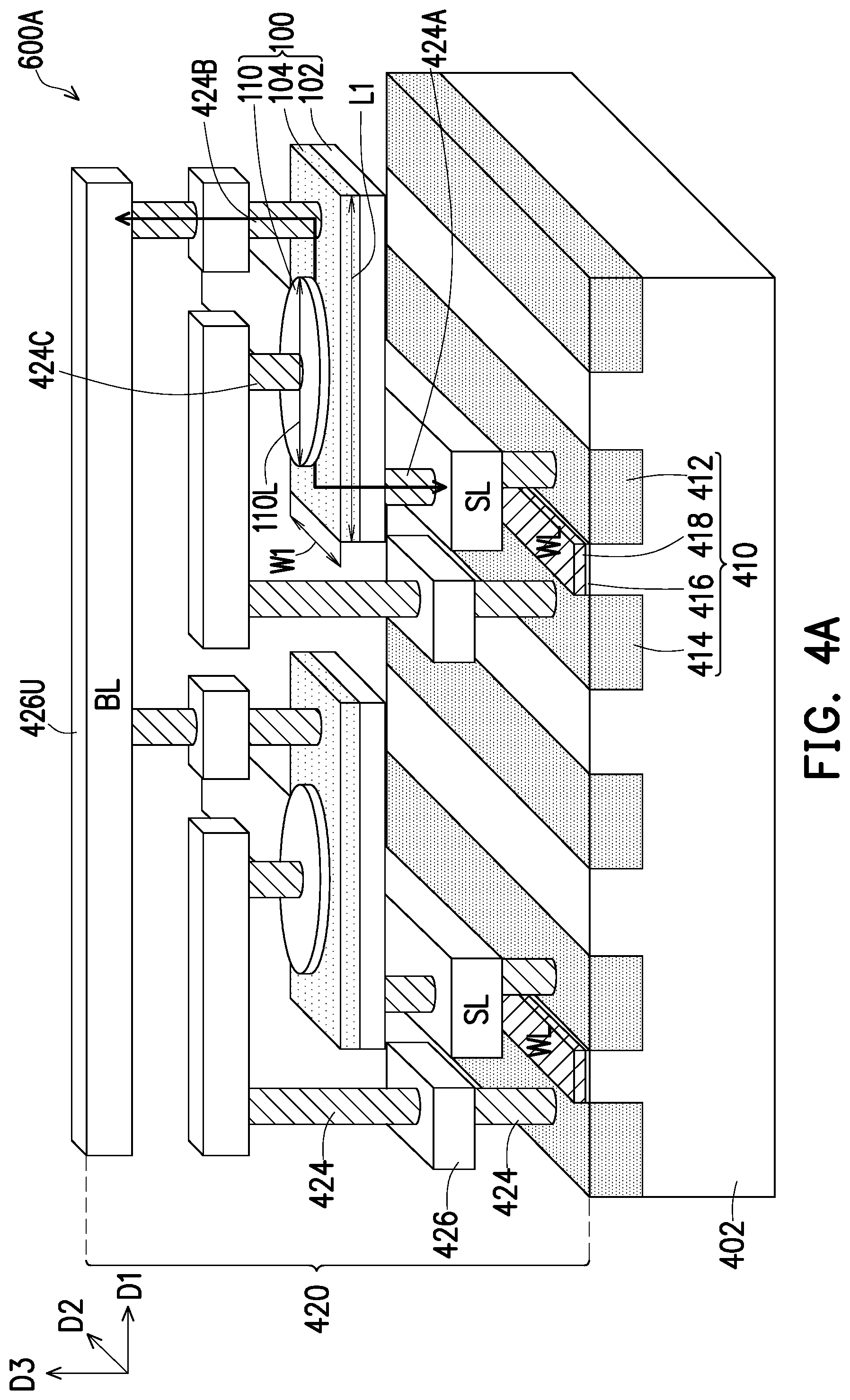 Patent US12324165 Figure 7 – Methods of writing and forming memory device