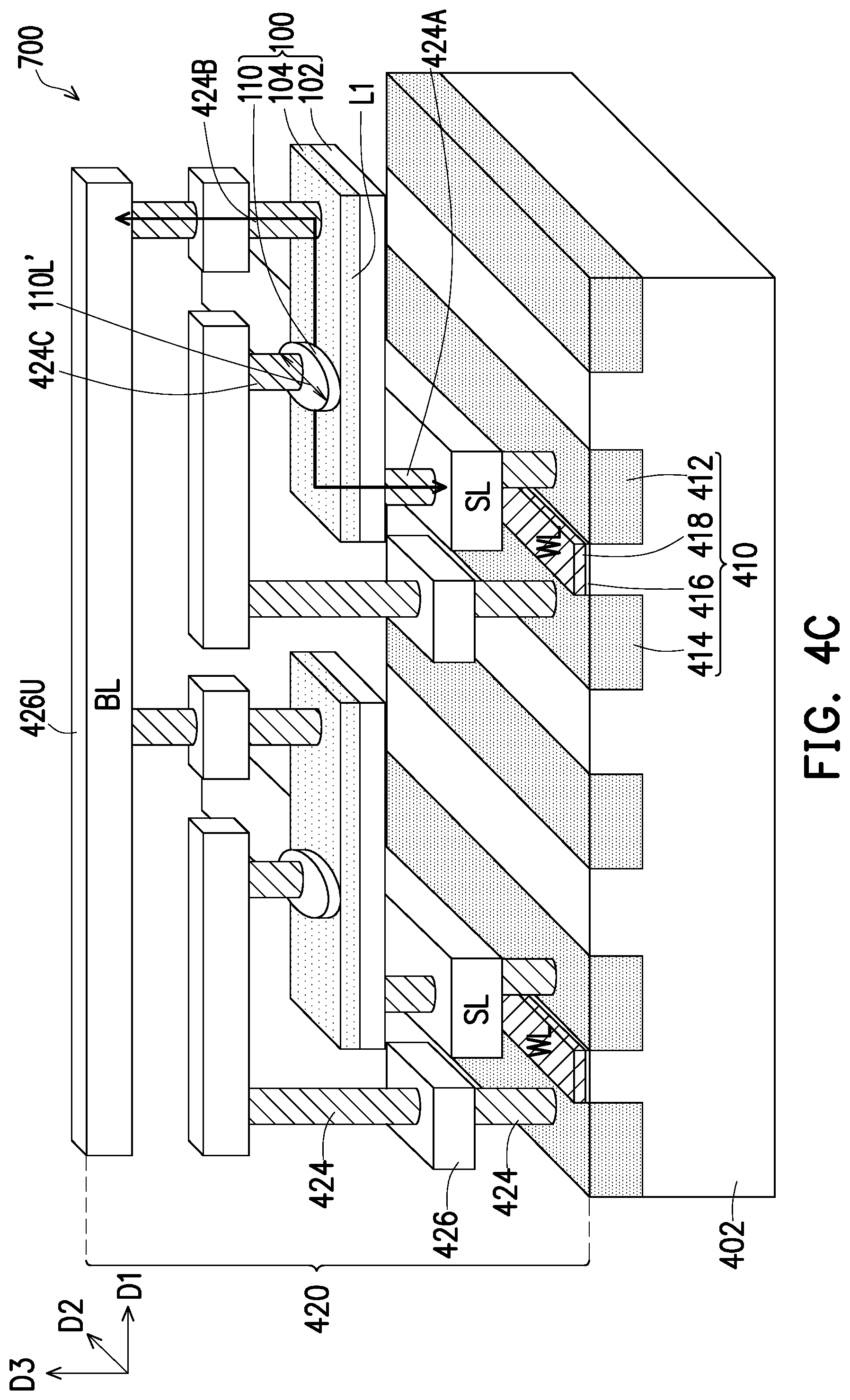 Patent US12324165 Figure 9 – Methods of writing and forming memory device