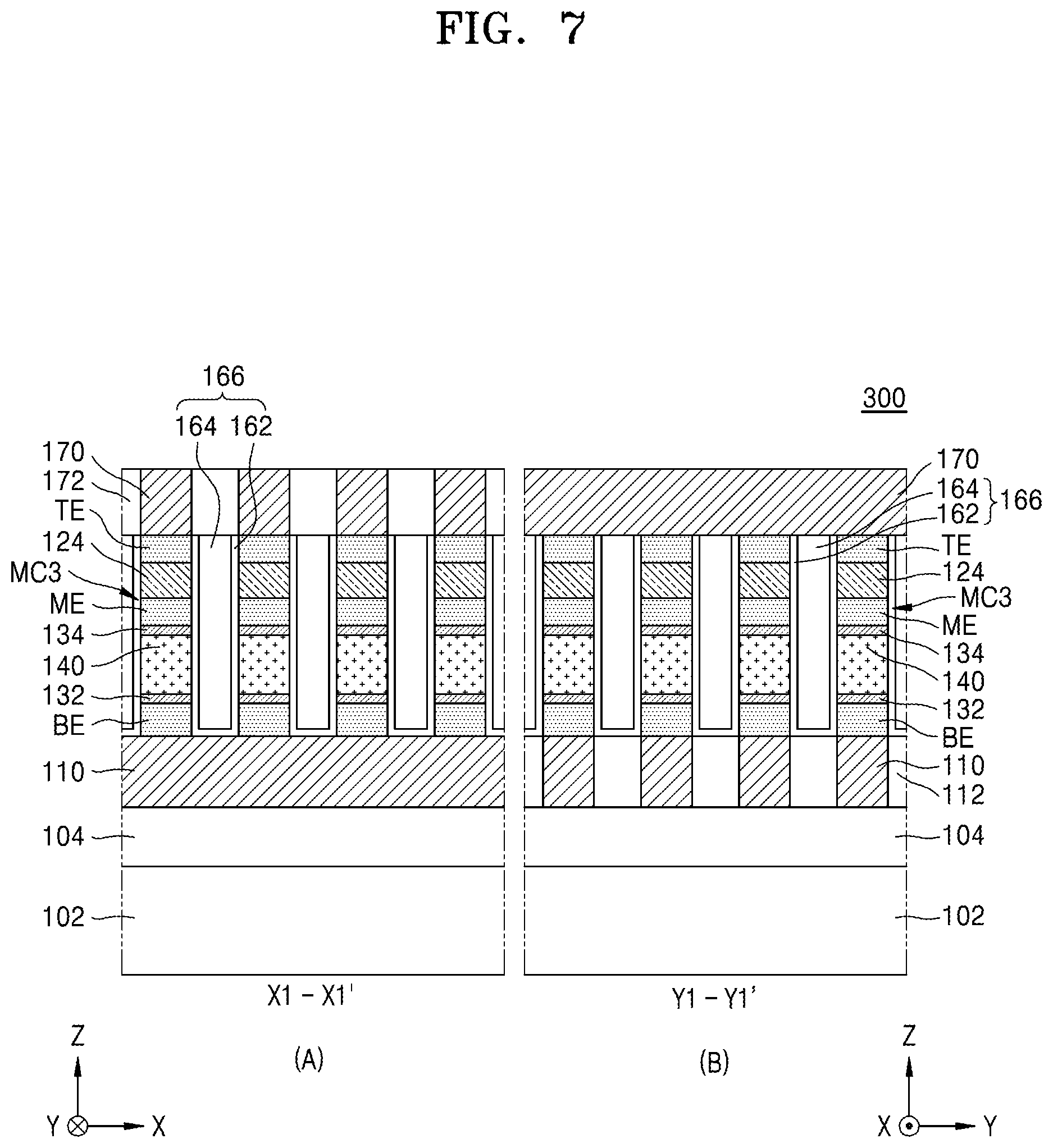 Patent US12324166 Figure 14 – Resistive memory device