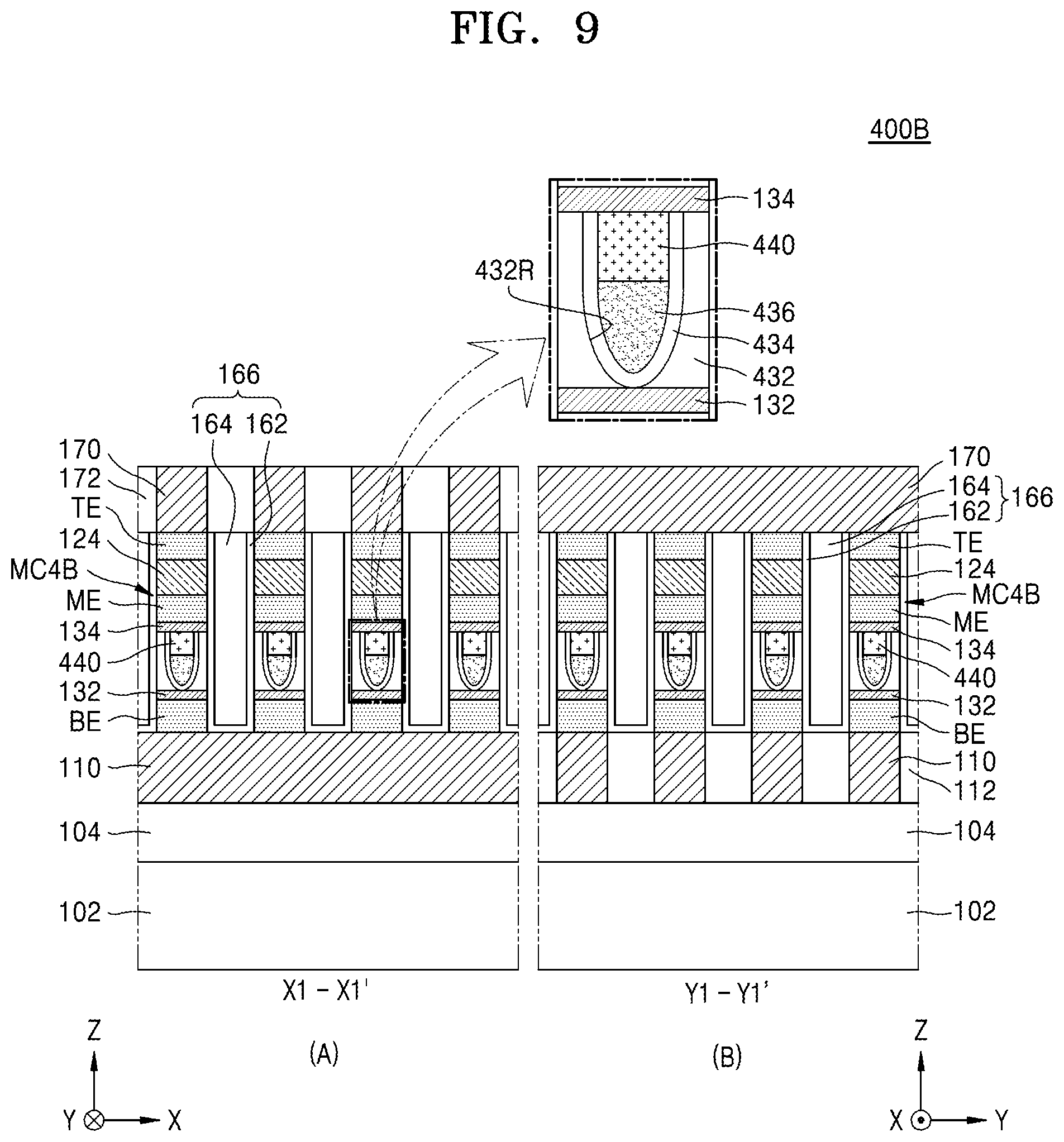 Patent US12324166 Figure 16 – Resistive memory device