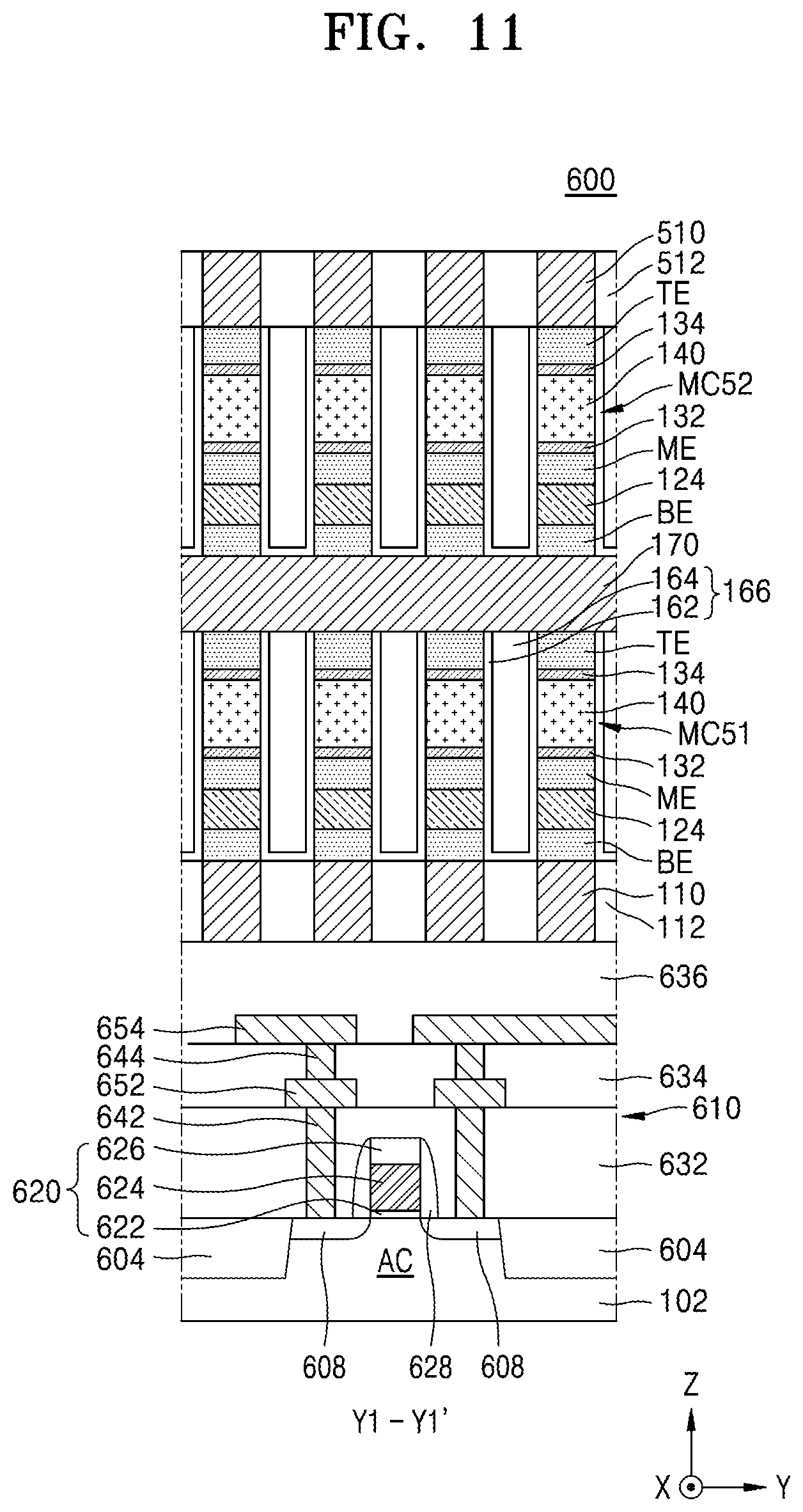 Patent US12324166 Figure 19 – Resistive memory device