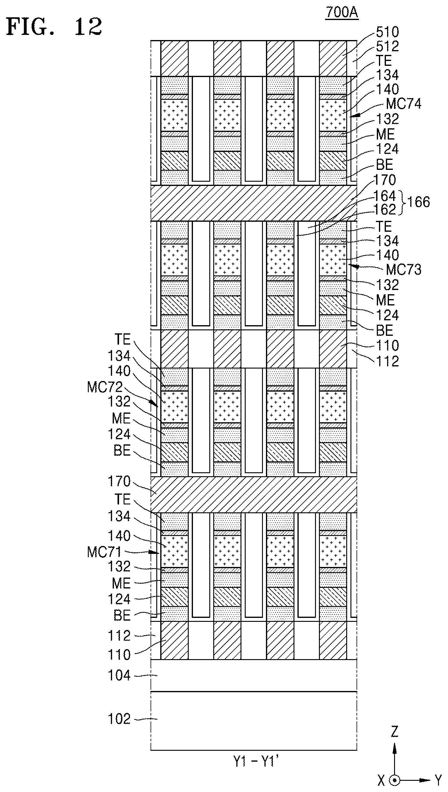 Patent US12324166 Figure 20 – Resistive memory device