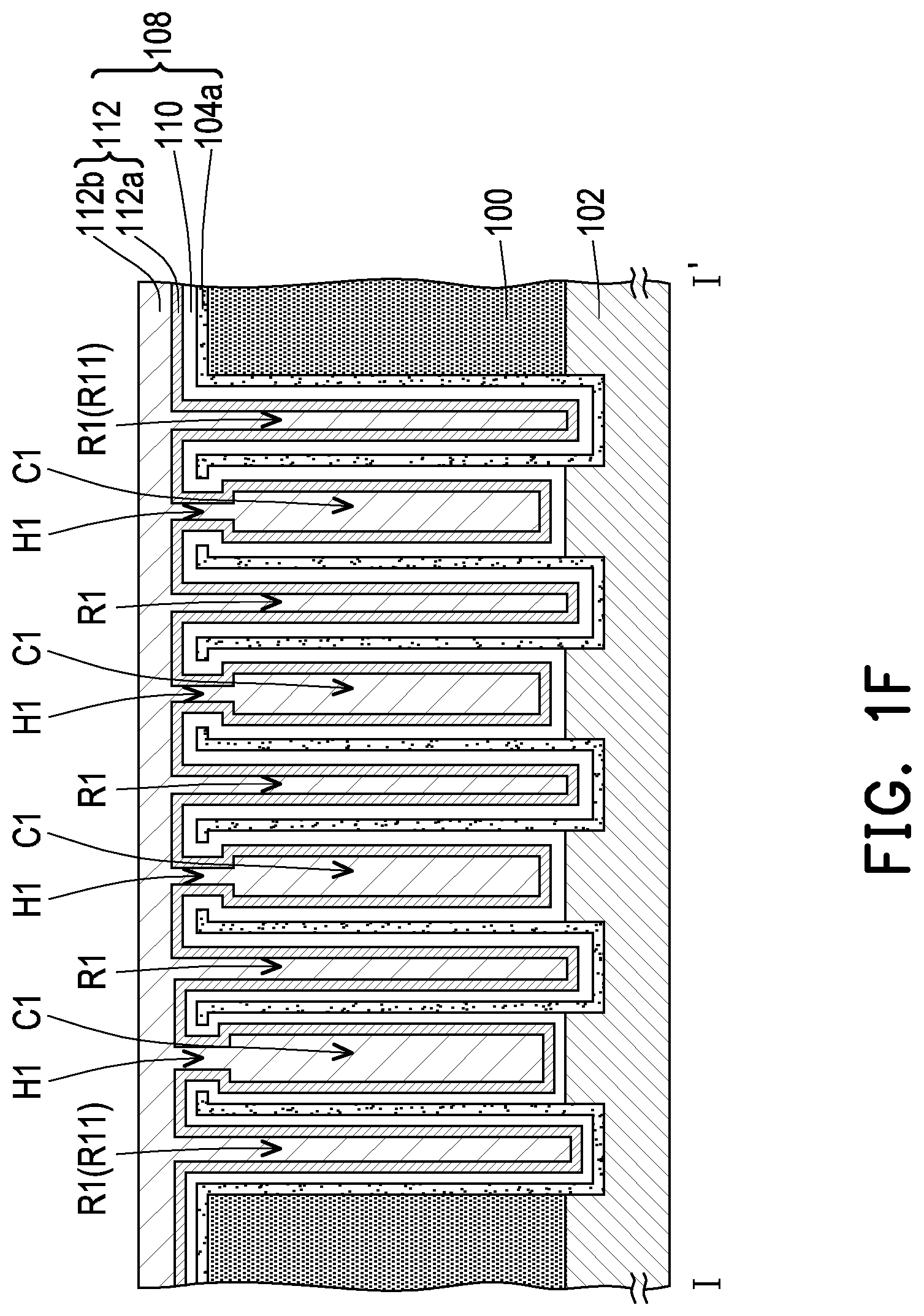 Patent US12324170 Figure 6 – Capacitor structure and manufacturing method thereof