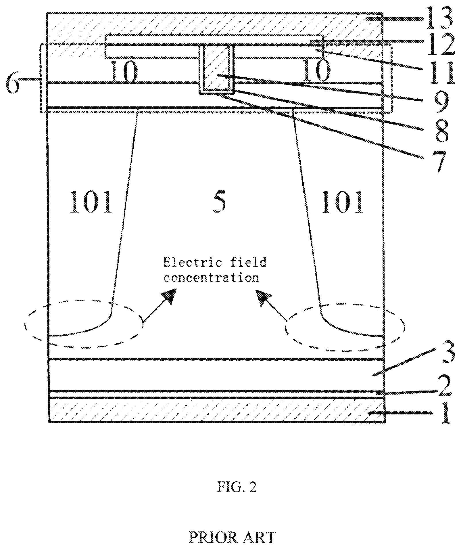 Patent US12324173 Figure 2 – Ultra-thin super junction IGBT device and manufacturing method thereof