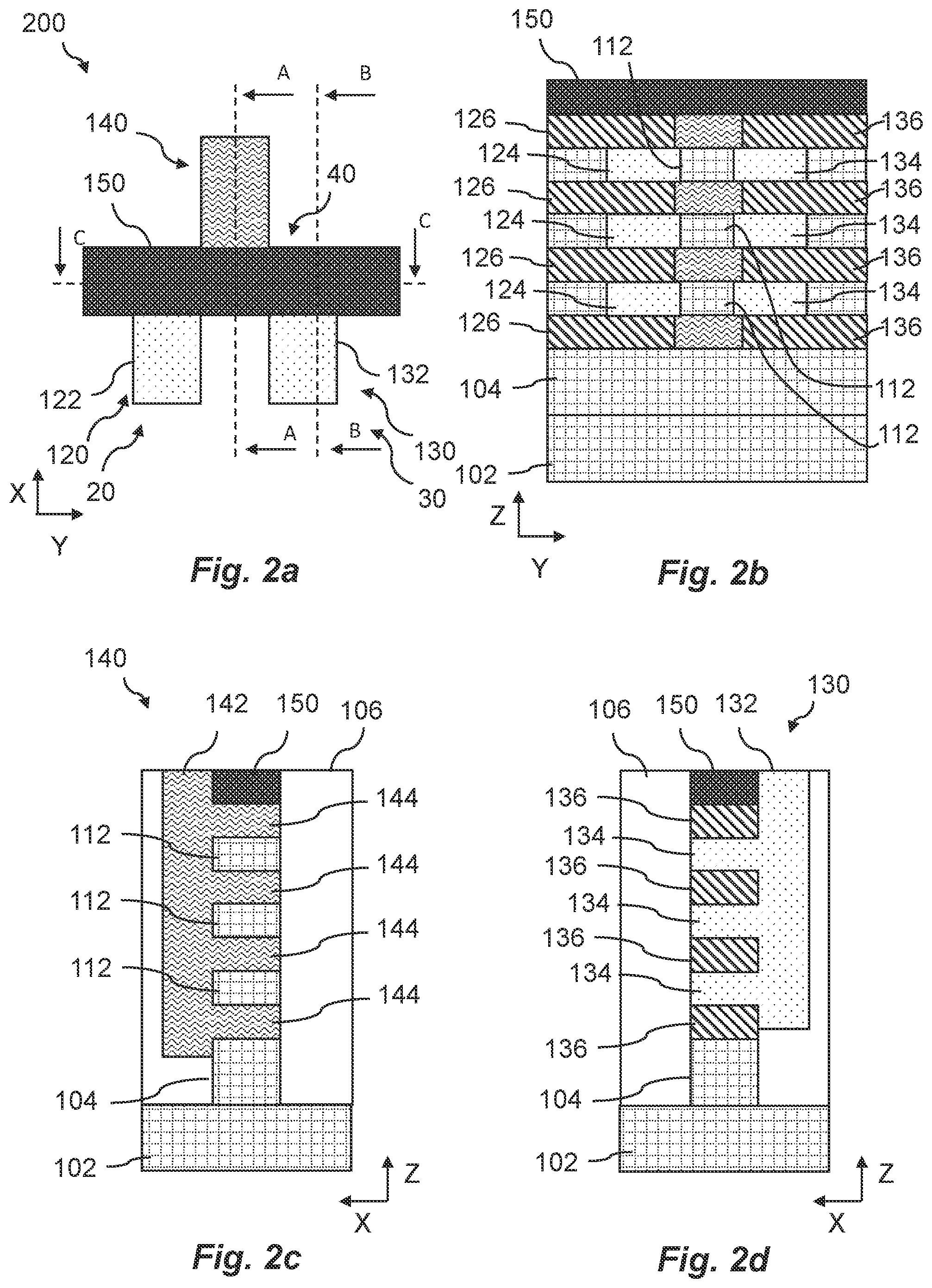 Patent US12324175 Figure 2 – FET device and a method for forming a FET device
