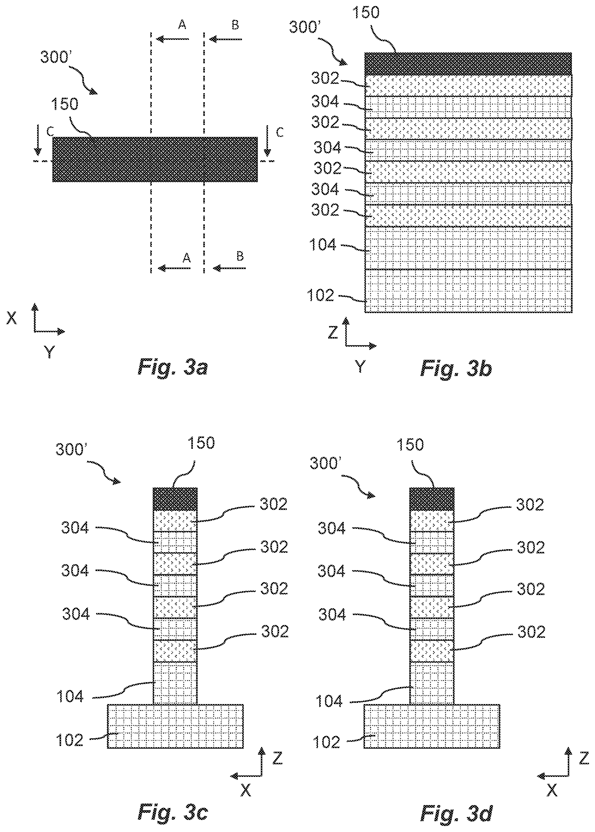 Patent US12324175 Figure 3 – FET device and a method for forming a FET device