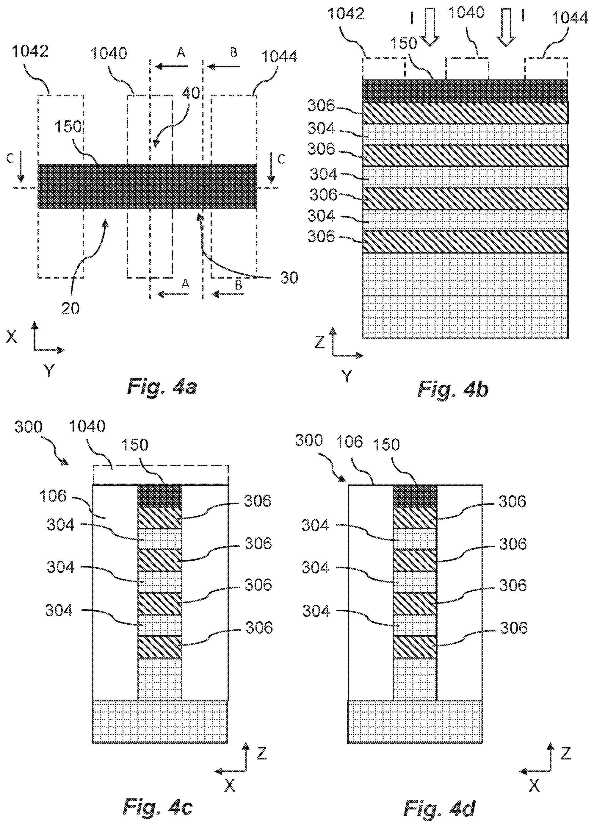 Patent US12324175 Figure 4 – FET device and a method for forming a FET device