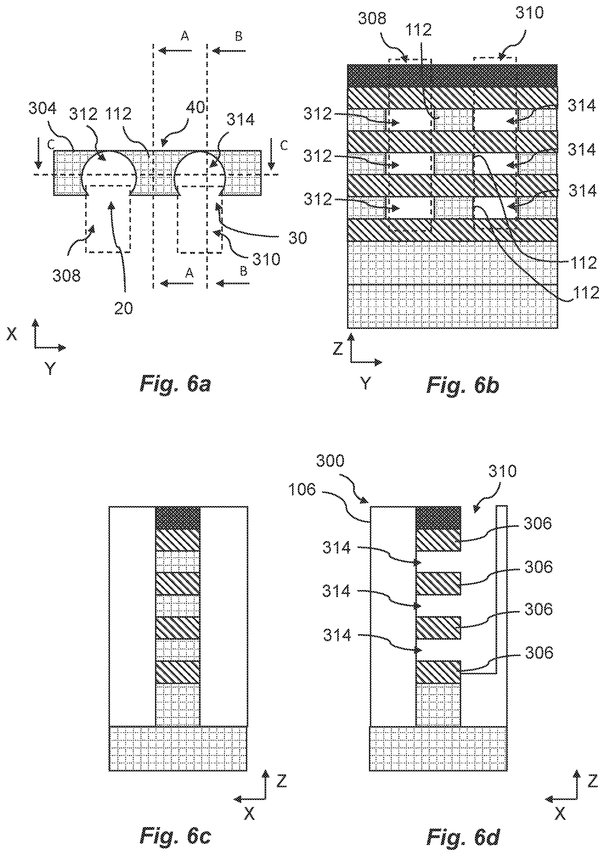 Patent US12324175 Figure 6 – FET device and a method for forming a FET device