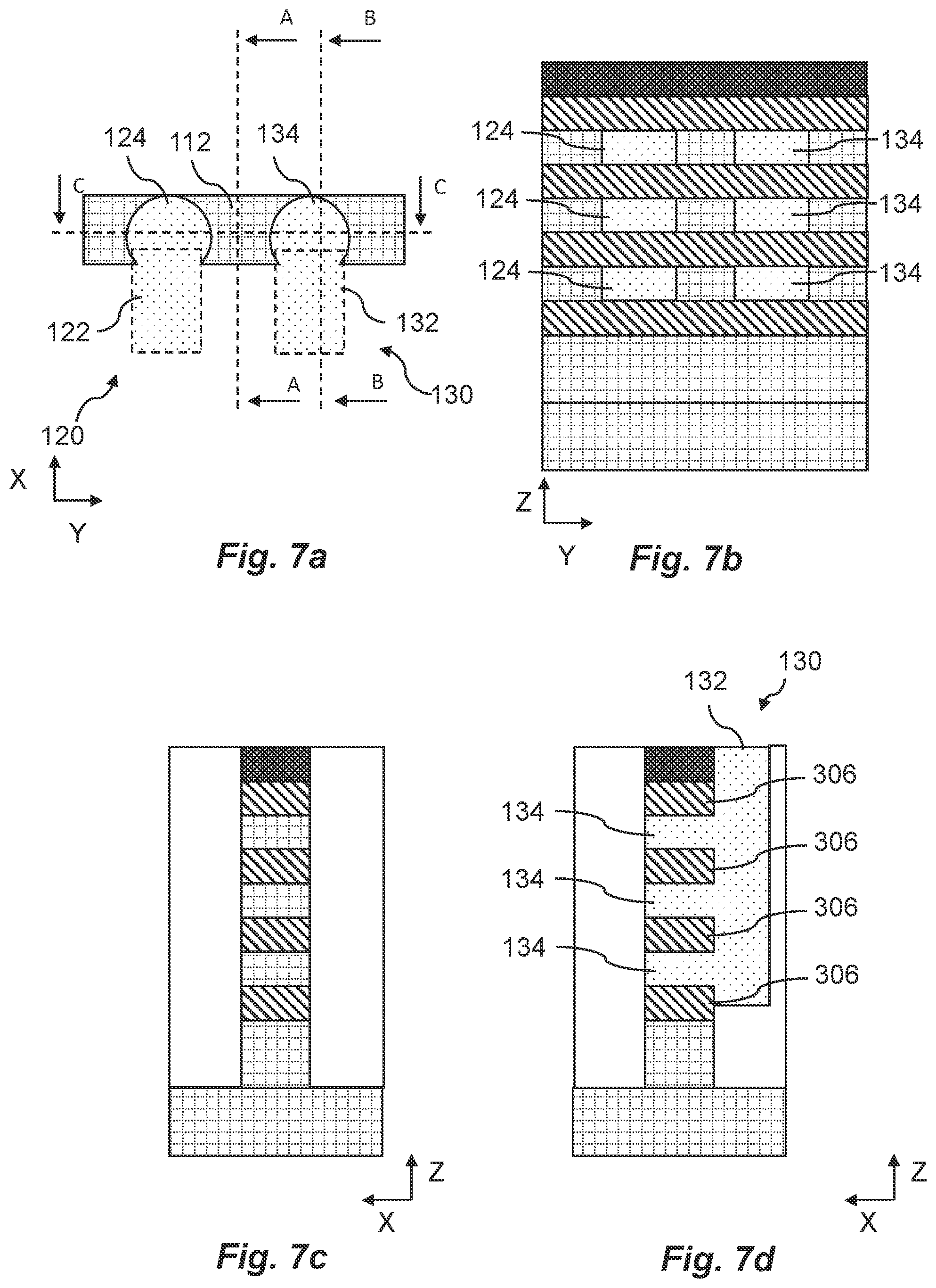 Patent US12324175 Figure 7 – FET device and a method for forming a FET device