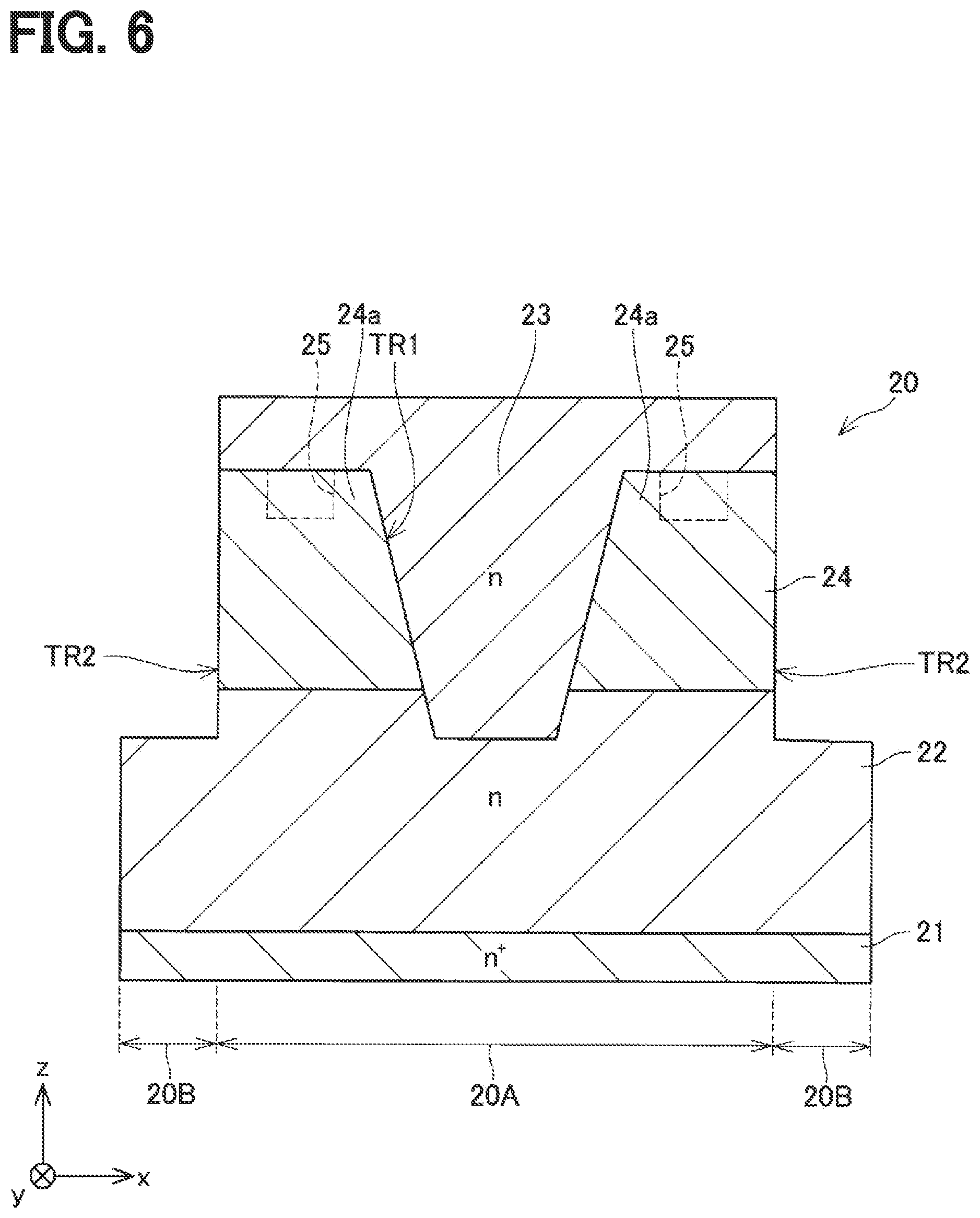 Patent US12324177 Figure 6 – Semiconductor device and method for manufacturing the same