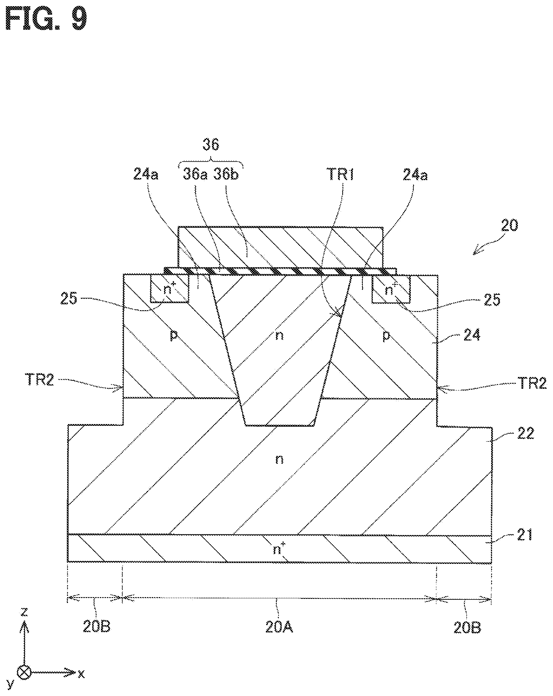 Patent US12324177 Figure 9 – Semiconductor device and method for manufacturing the same
