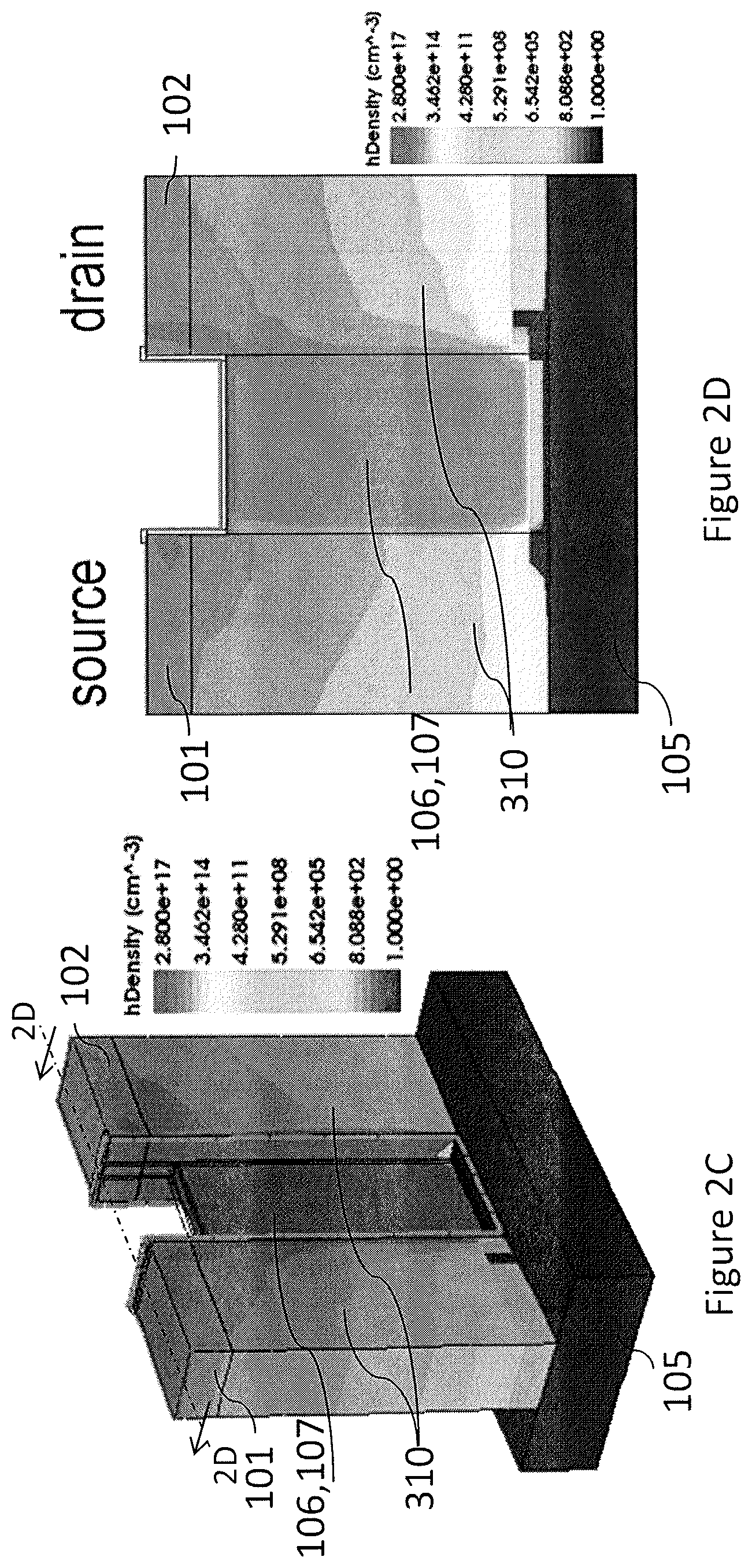 Patent US12324178 Figure 7 – Lateral fin static induction transistor